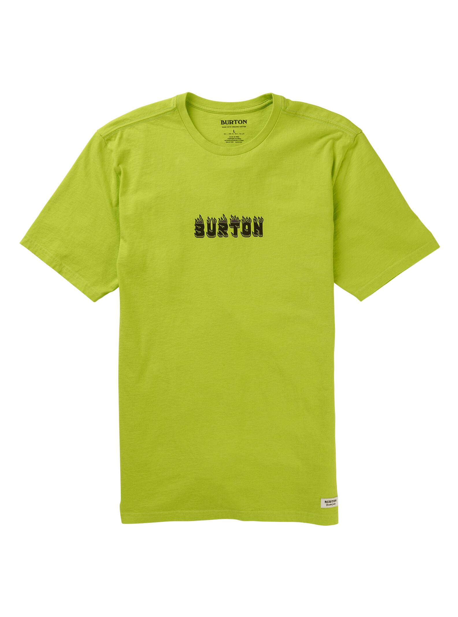 Burton T-shirt à manches courtes Guyute homme, Tender Shoots, L