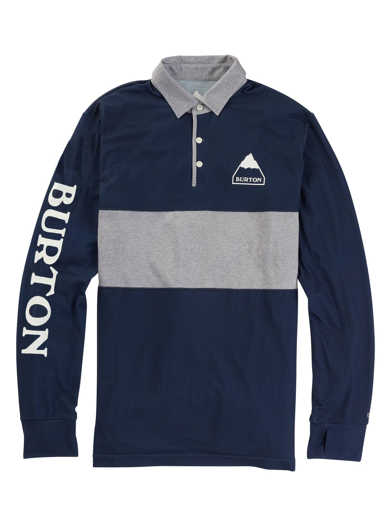 Burton – Chemise de rugby semi-épaisse homme, Dress Blue, L