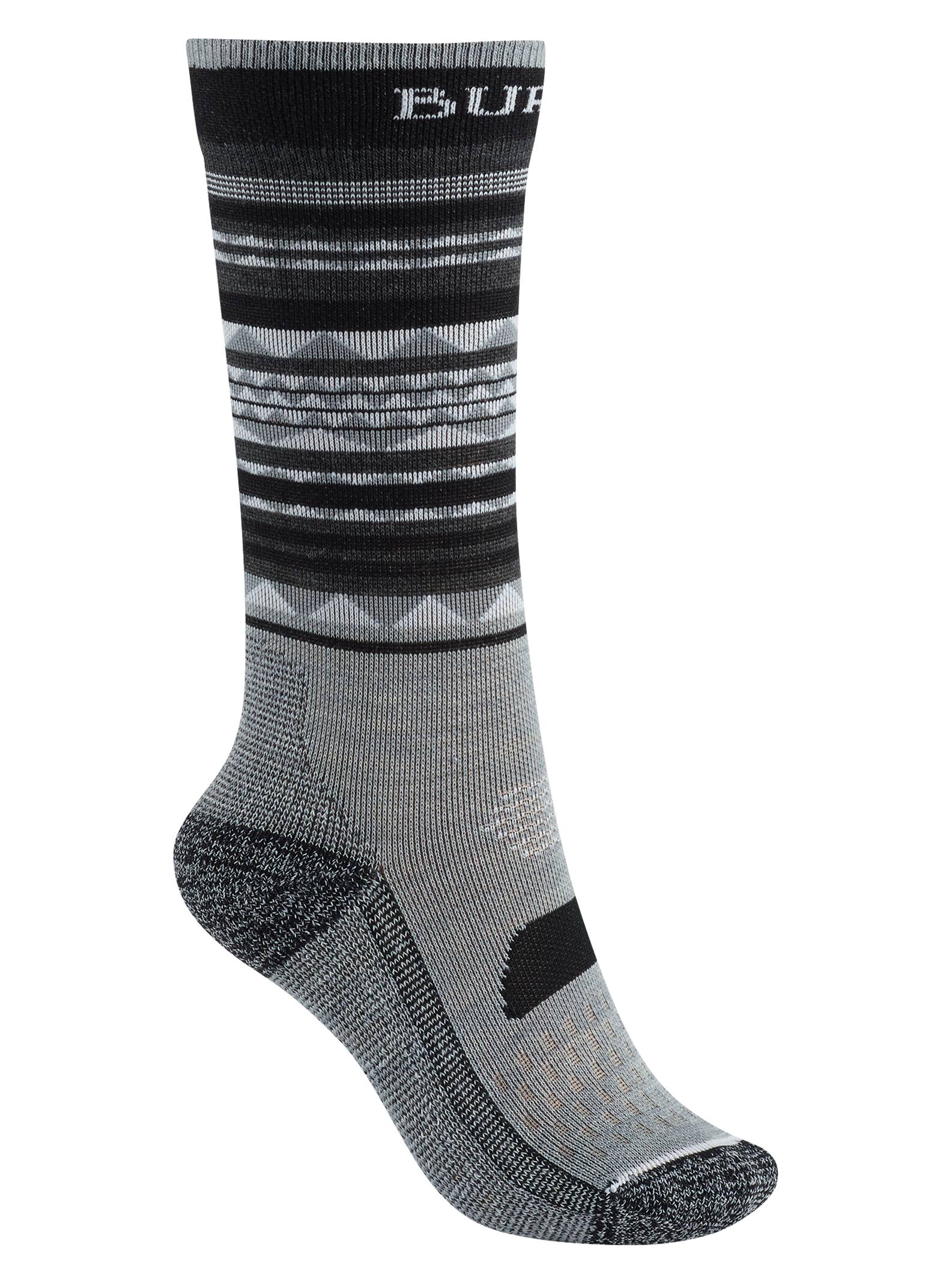 Burton  - Paire de chaussettes Performance légères enfant, Gray Heather, ML