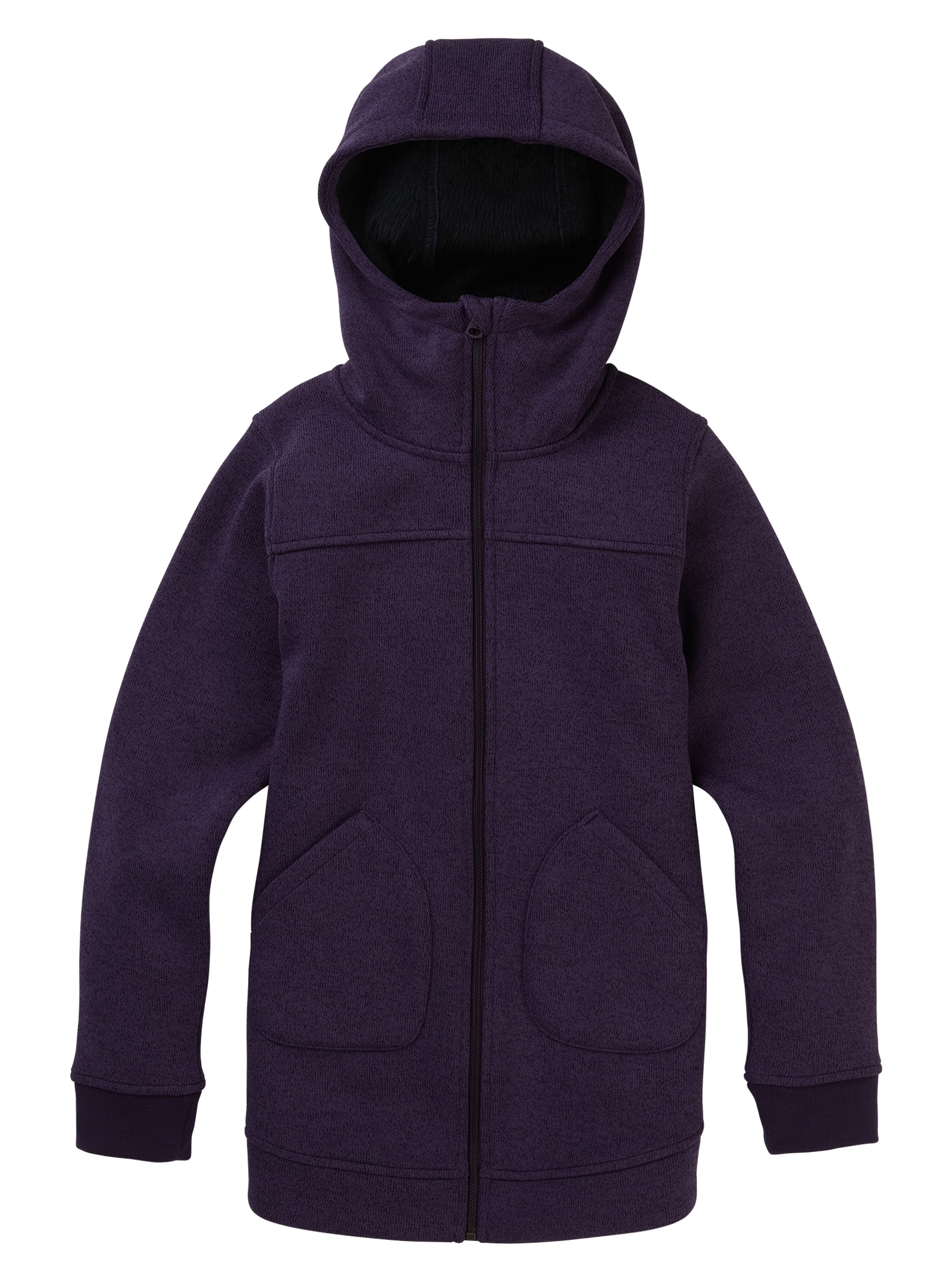 Burton Polaire zippée Minxy fille de, Purple Velvet Heather, L