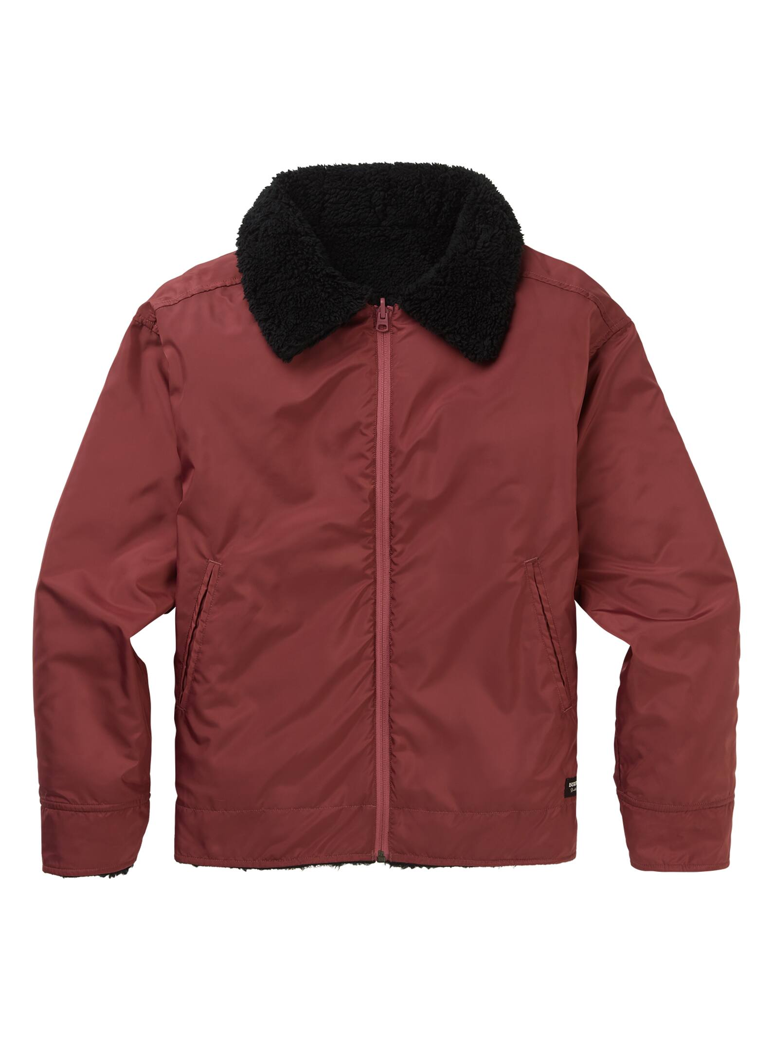 Burton Veste en polaire zippée réversible Lynx femme de, True Black / Rose Brown, M