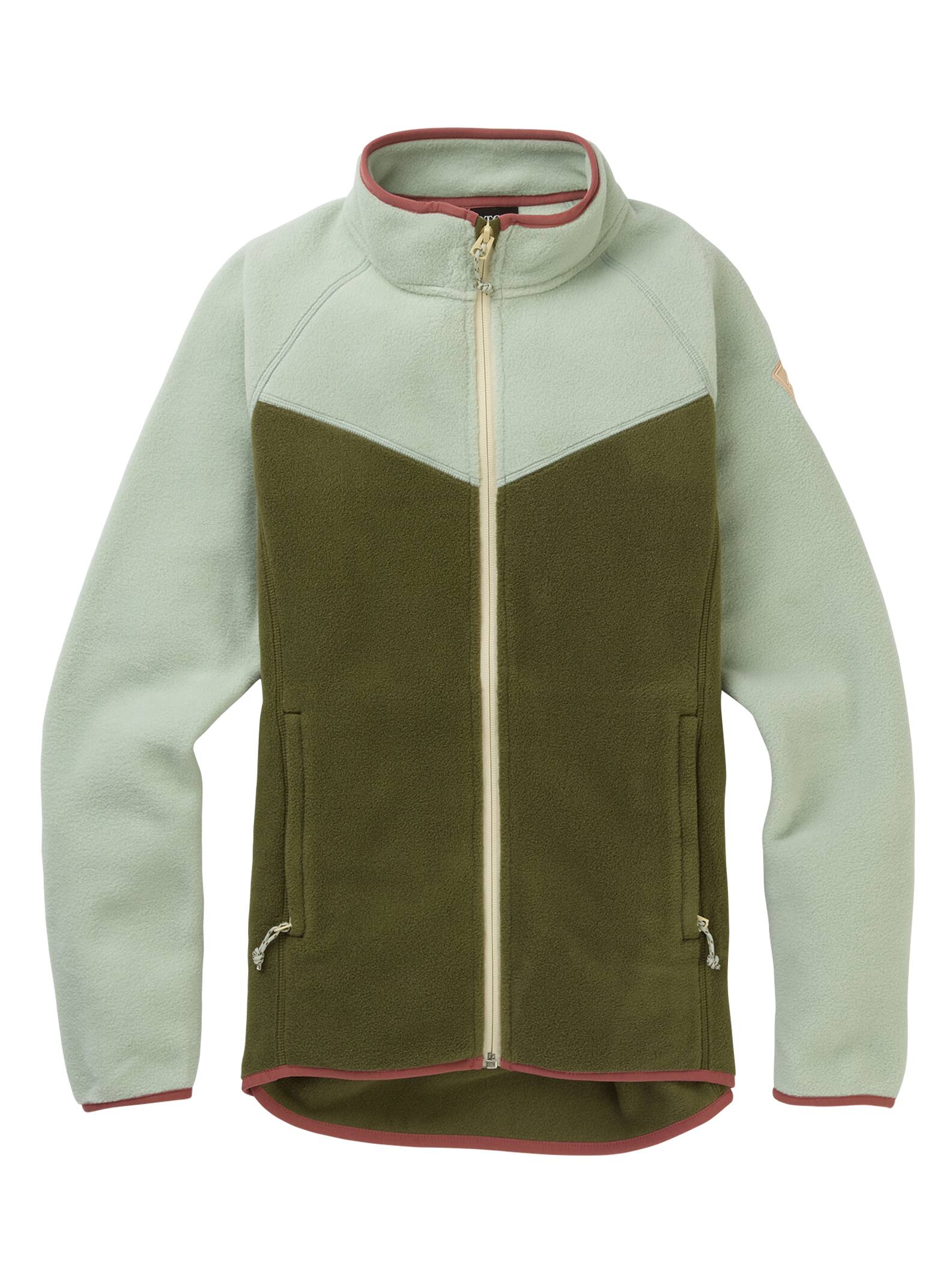 Burton Polaire zippée Nomar femme de, Aqua Gray / Keef, L