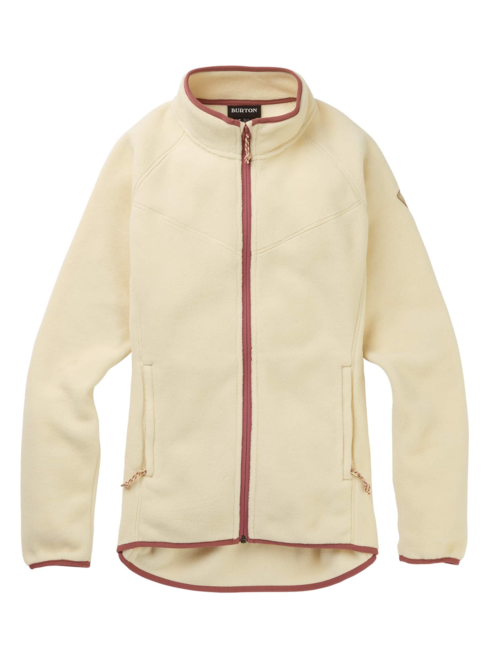 Burton Polaire zippée Nomar femme de, Cr?me Br?l?e, L