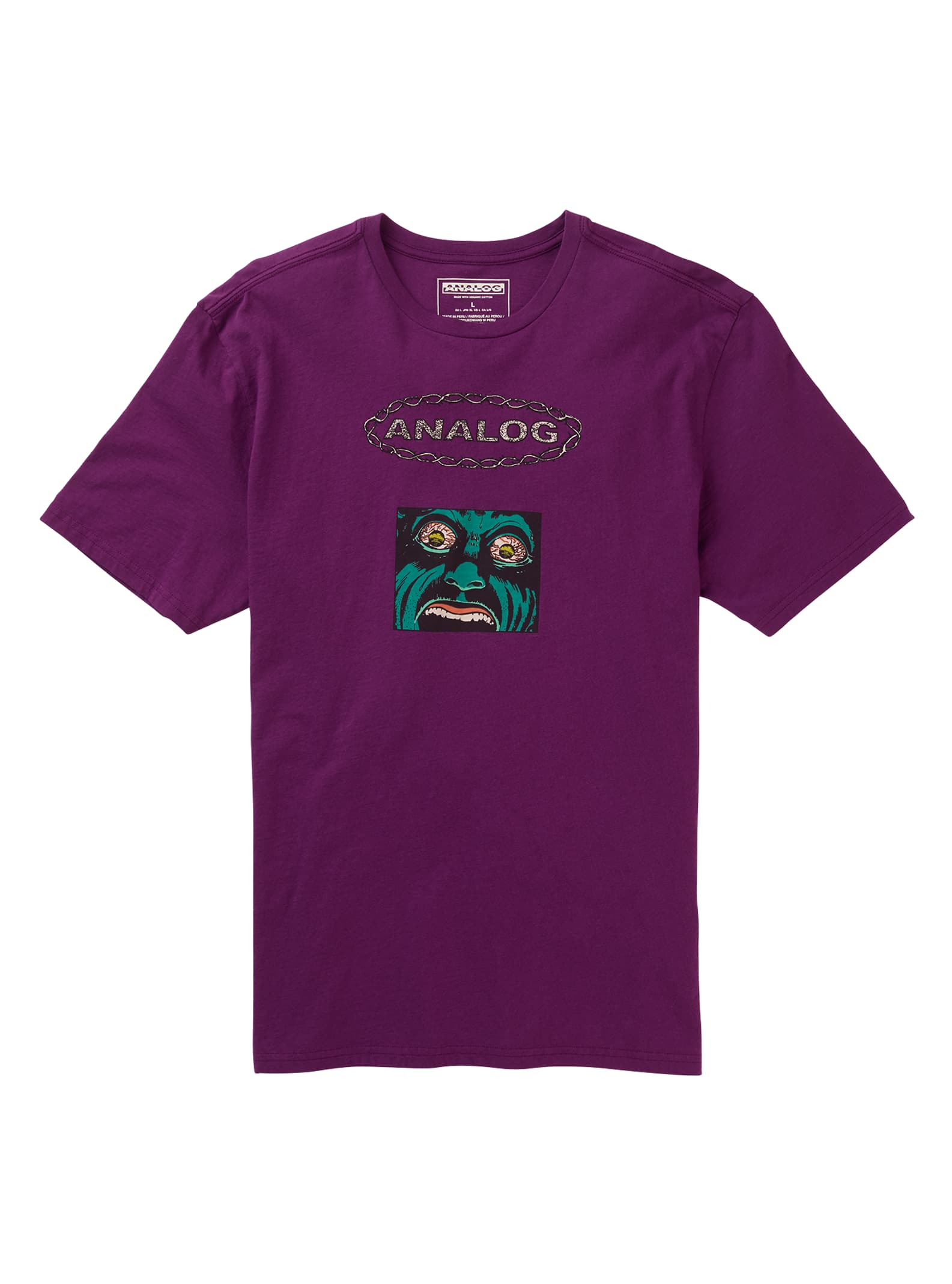 Burton T-shirt Analog Flatout à manches courtes, Charisma, S