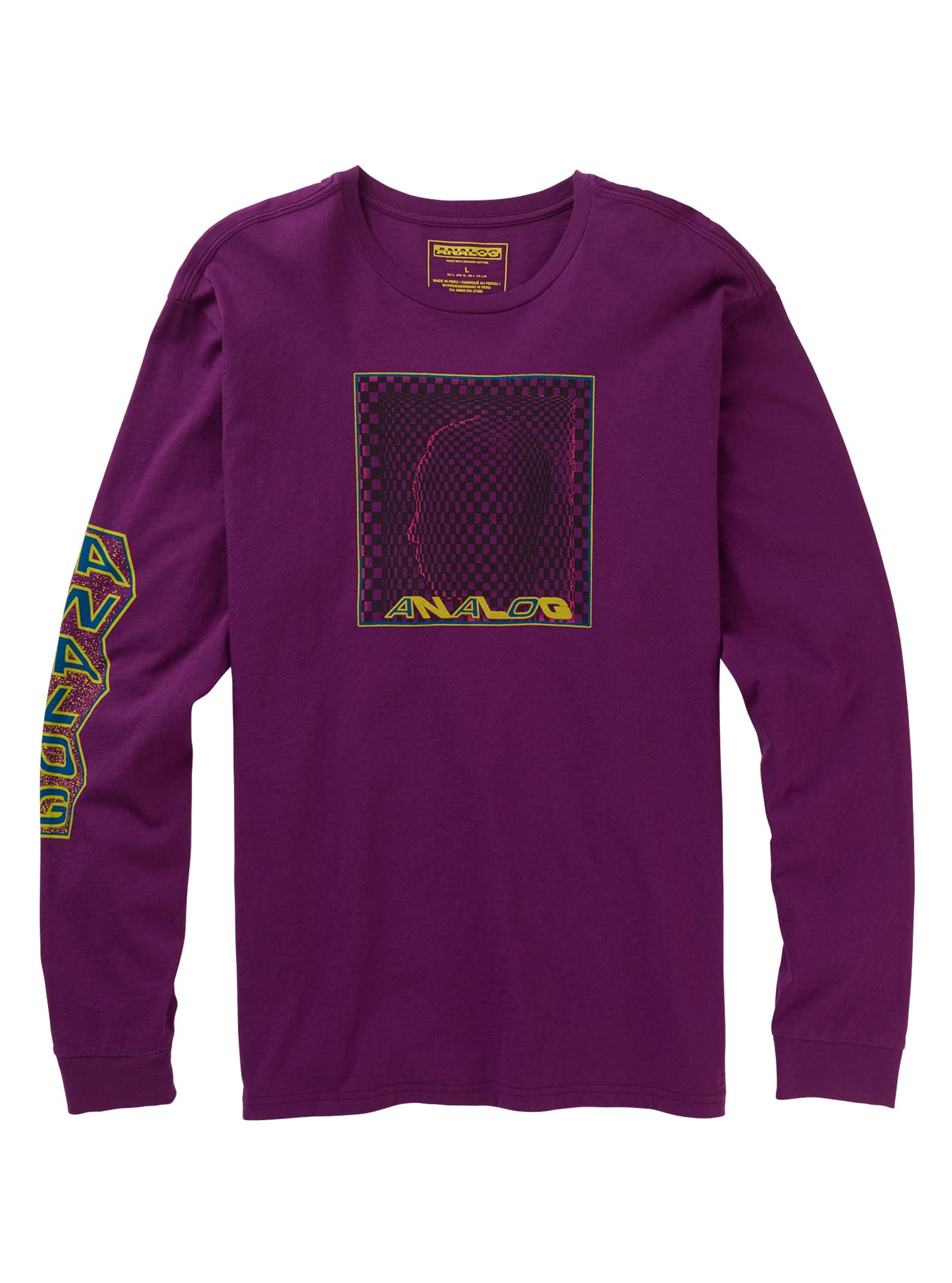 Burton T-shirt Analog Allgate à manches longues, Charisma, L