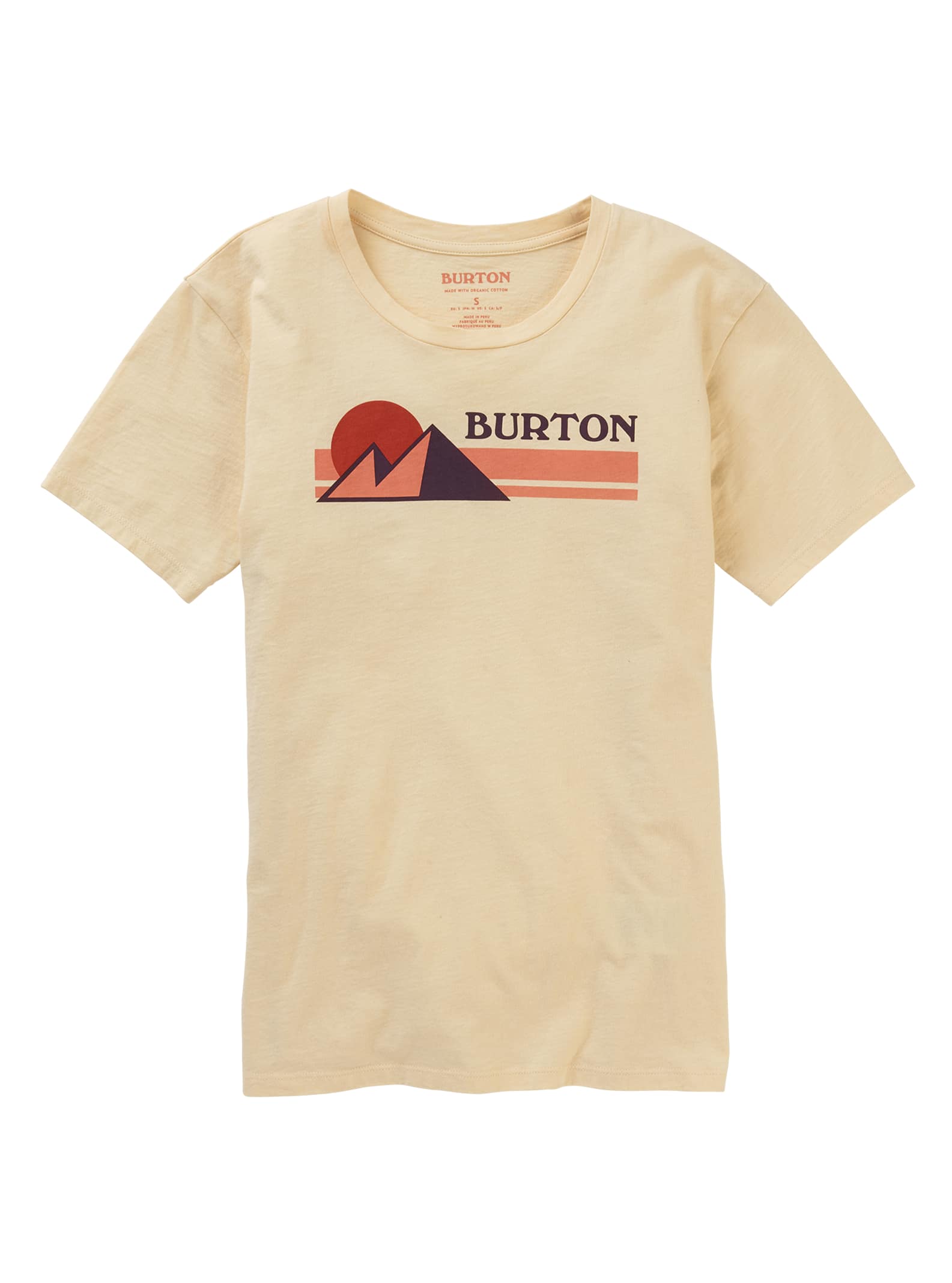 Burton - T-shirt Ashmore femme, Cr?me Br?l?e, M