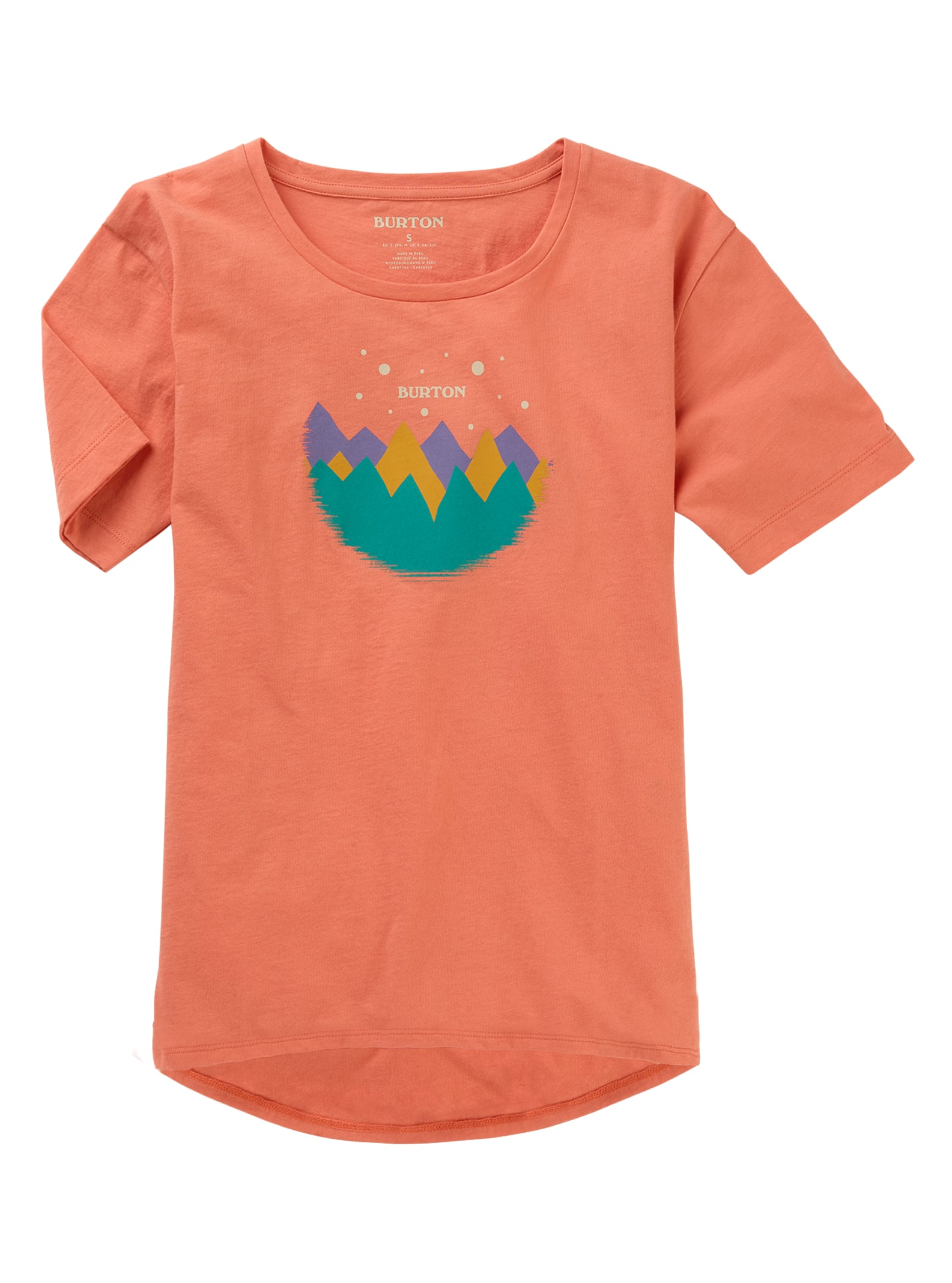 Burton - T-shirt à manches courtes et encolure dégagée Ashmore femme, Crabapple, XL