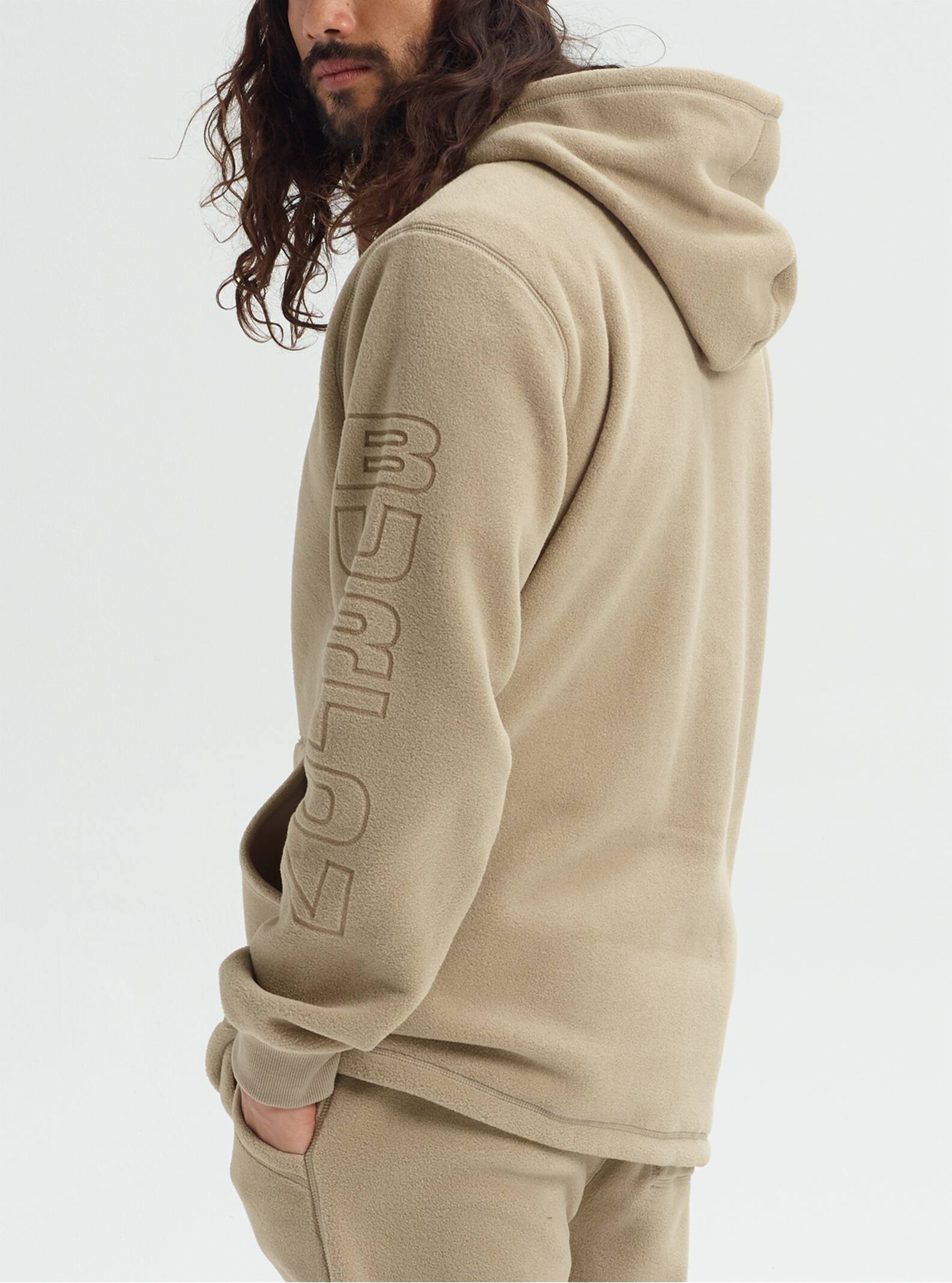 burton polartec hoodie