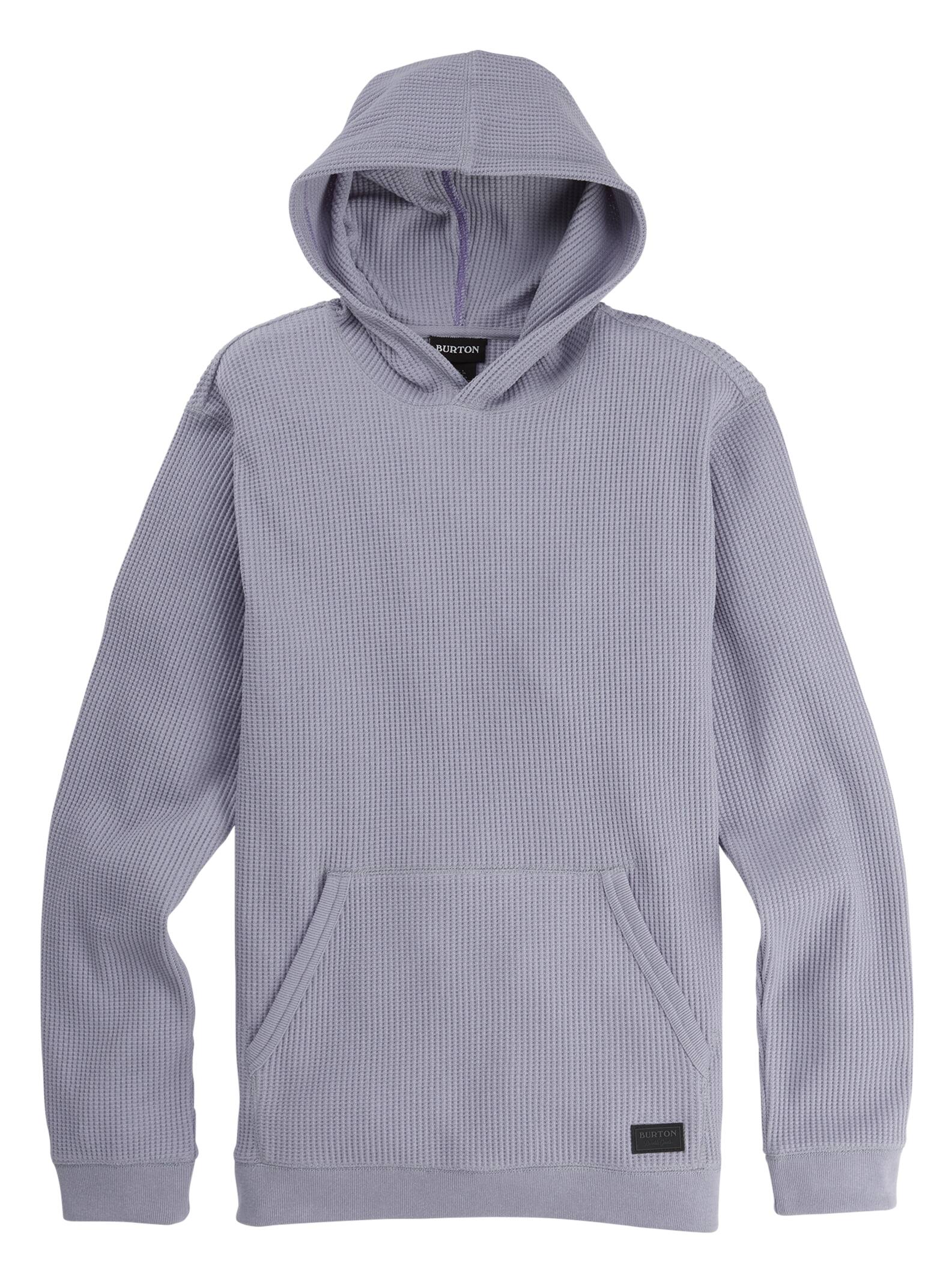 Burton - Sweat gaufré à manches longues Stubs homme, Lilac Gray, M