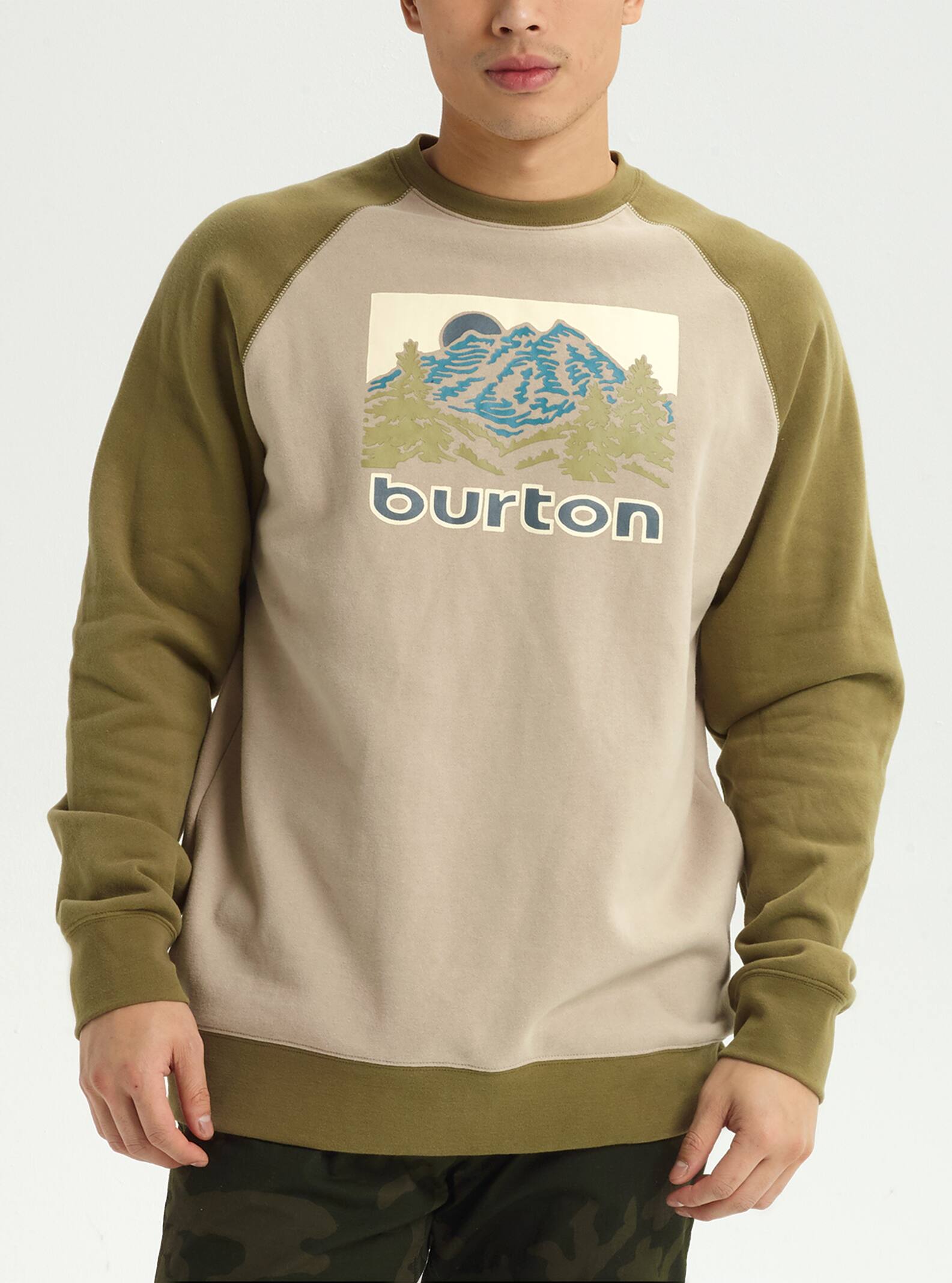 Burton Retro Mountain Organic Crew