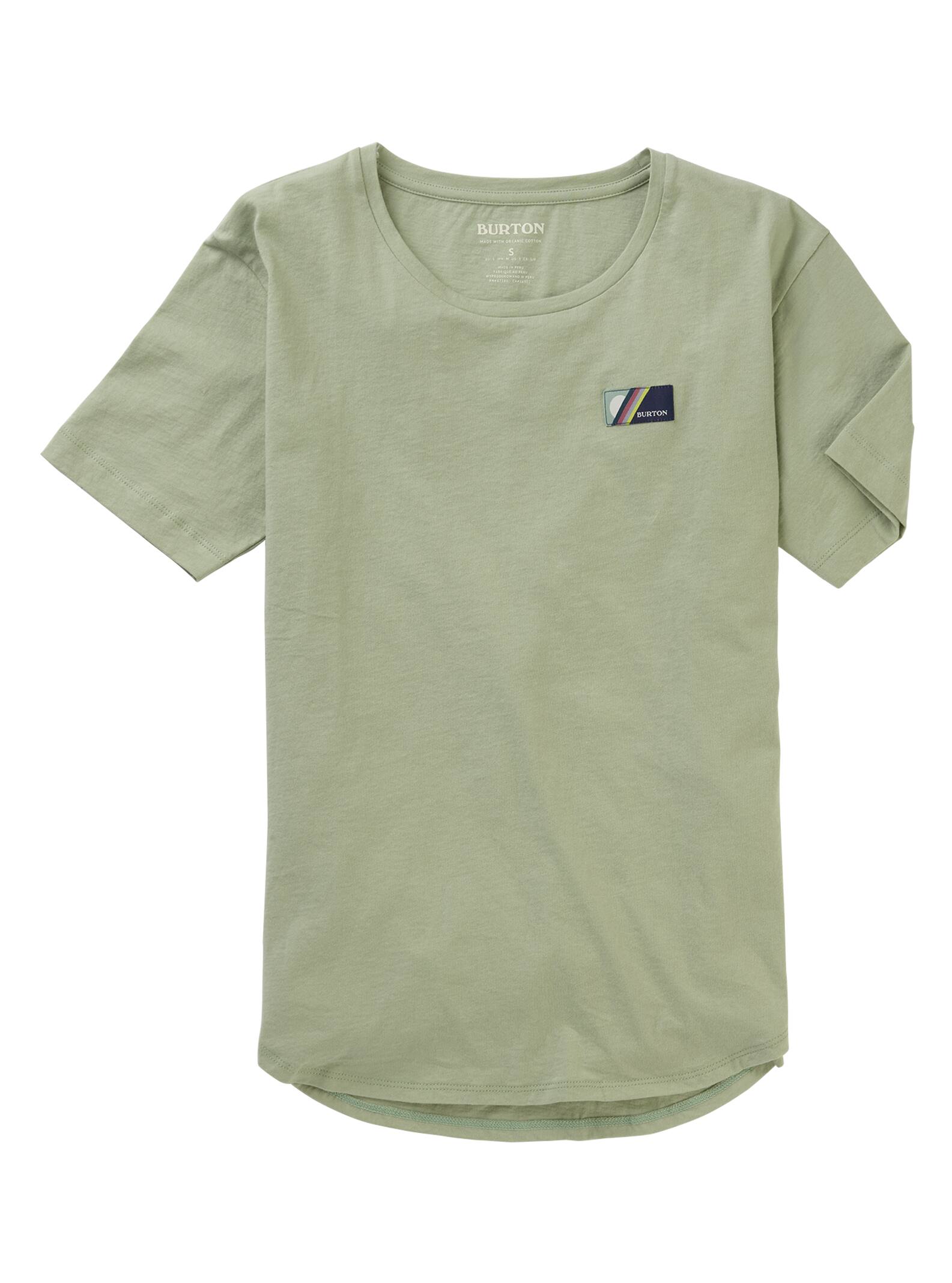 Burton - T-shirt à encolure dégagée Bel Mar femme, Aqua Gray, L