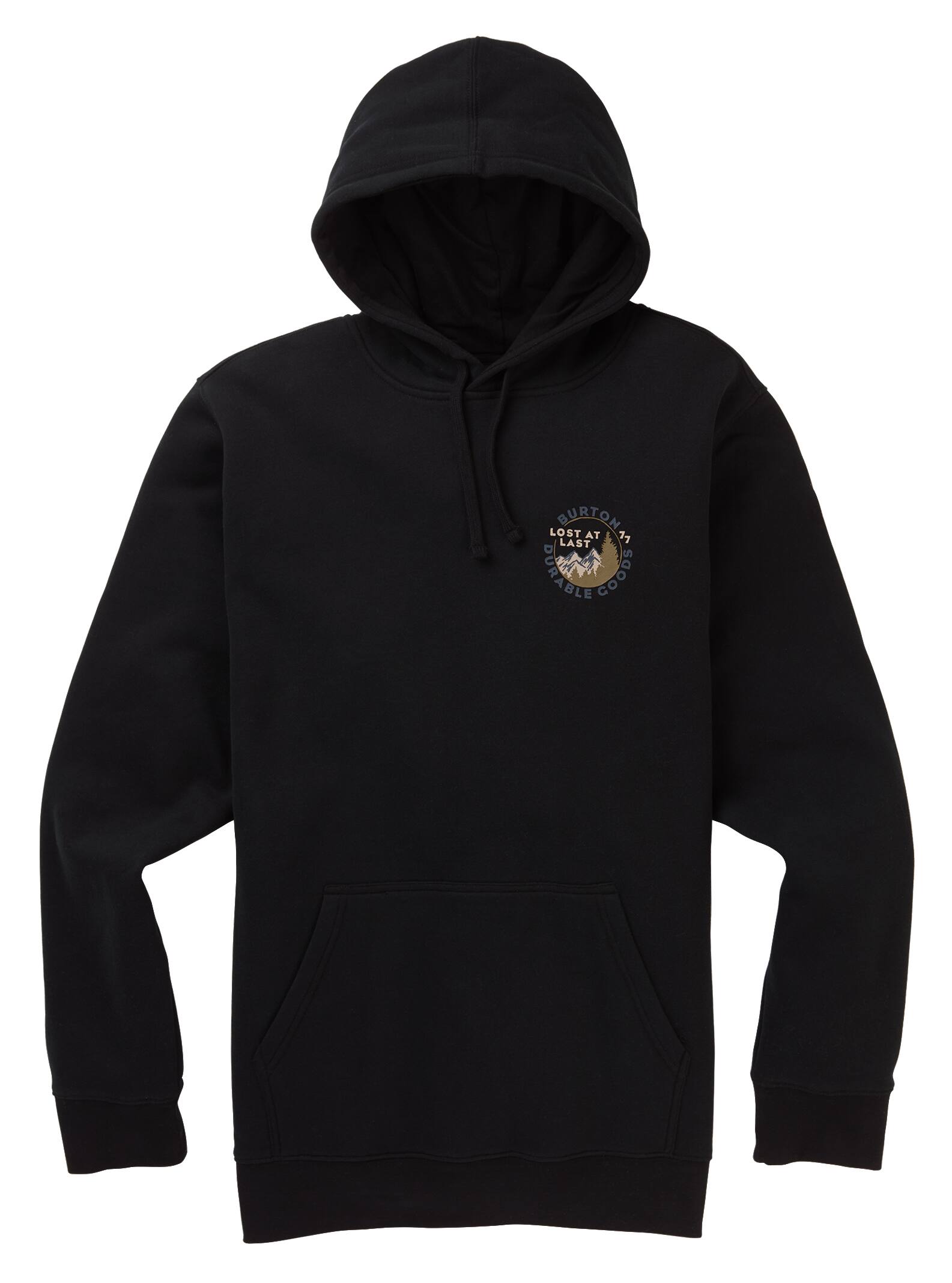 Burton - Sweat à capuche Mill Pond homme, True Black, XS