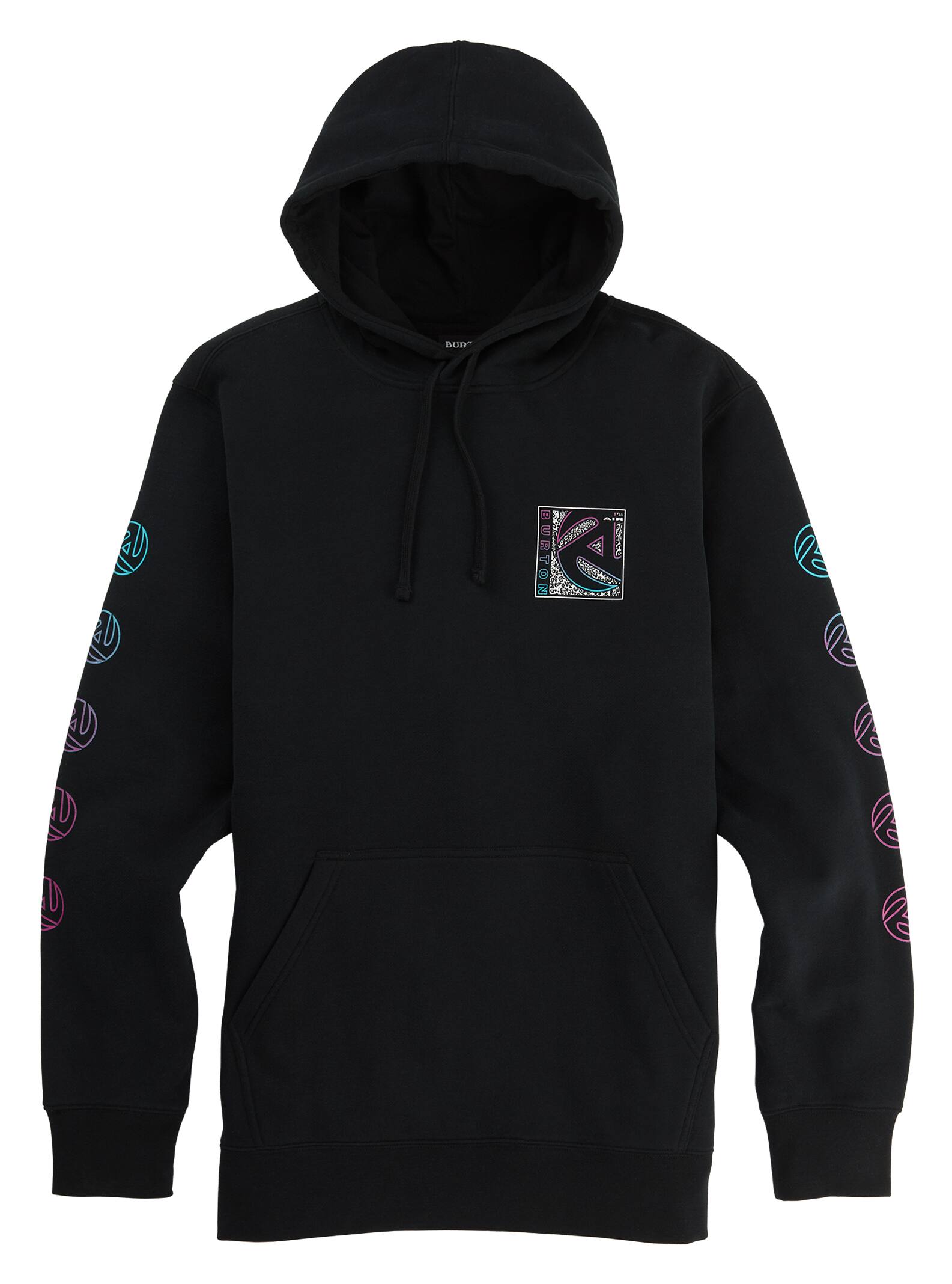 Burton - Sweat à capuche Airbuckle homme, True Black, L