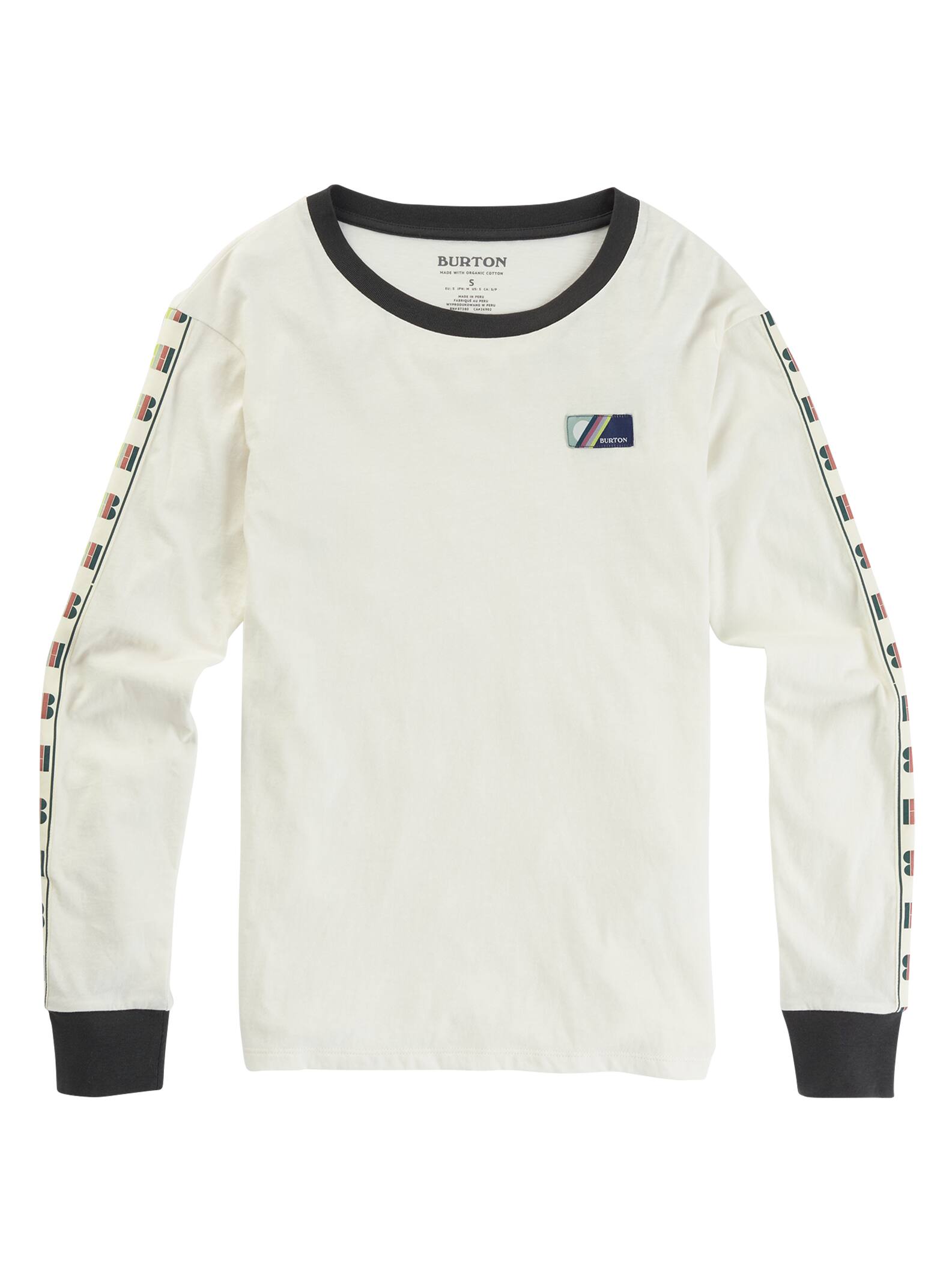 Burton - T-shirt à manches longues Bel Mar femme, Stout White, L