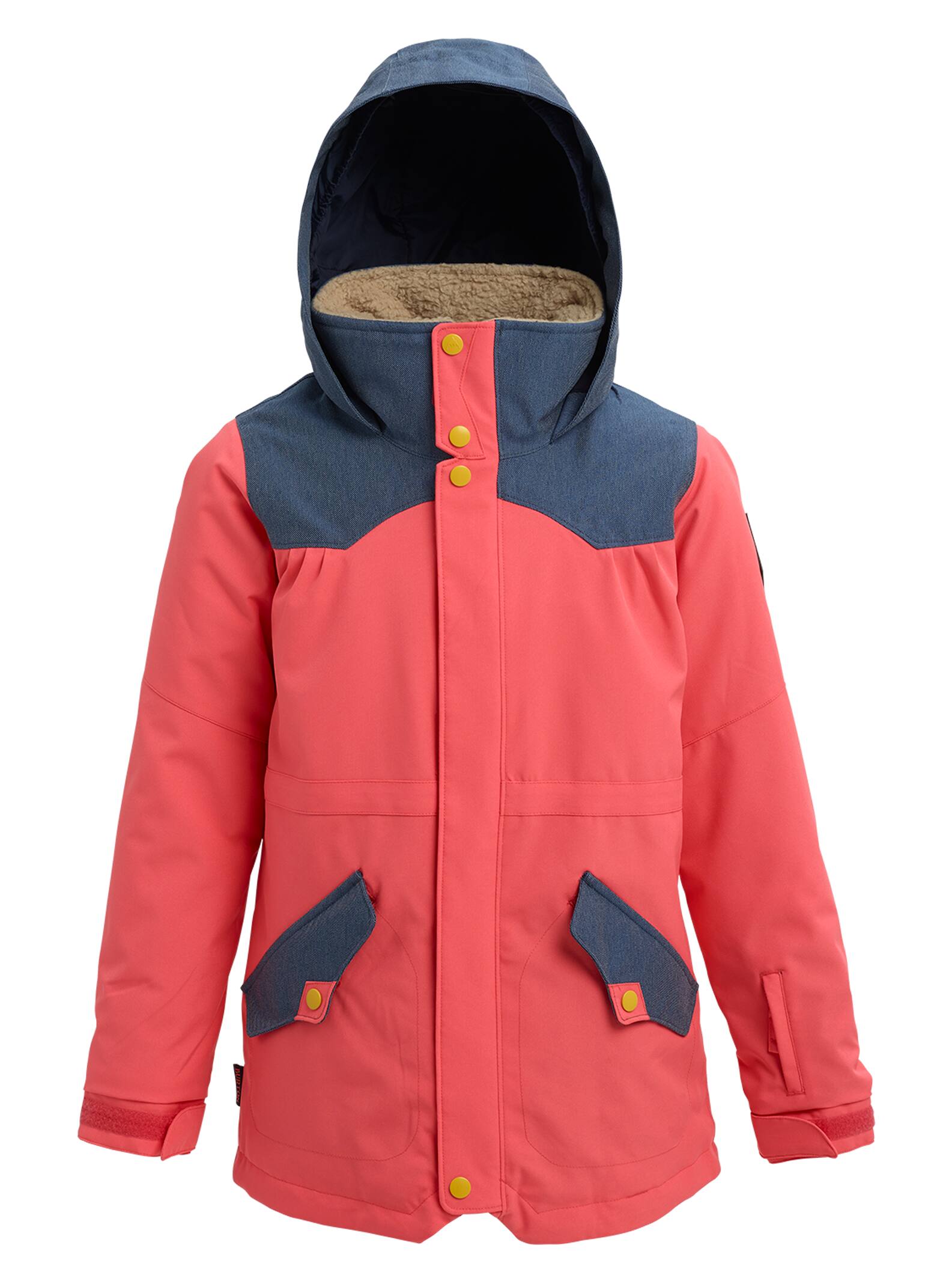 Burton - Parka Shortleaf enfant, Georgia Peach, L