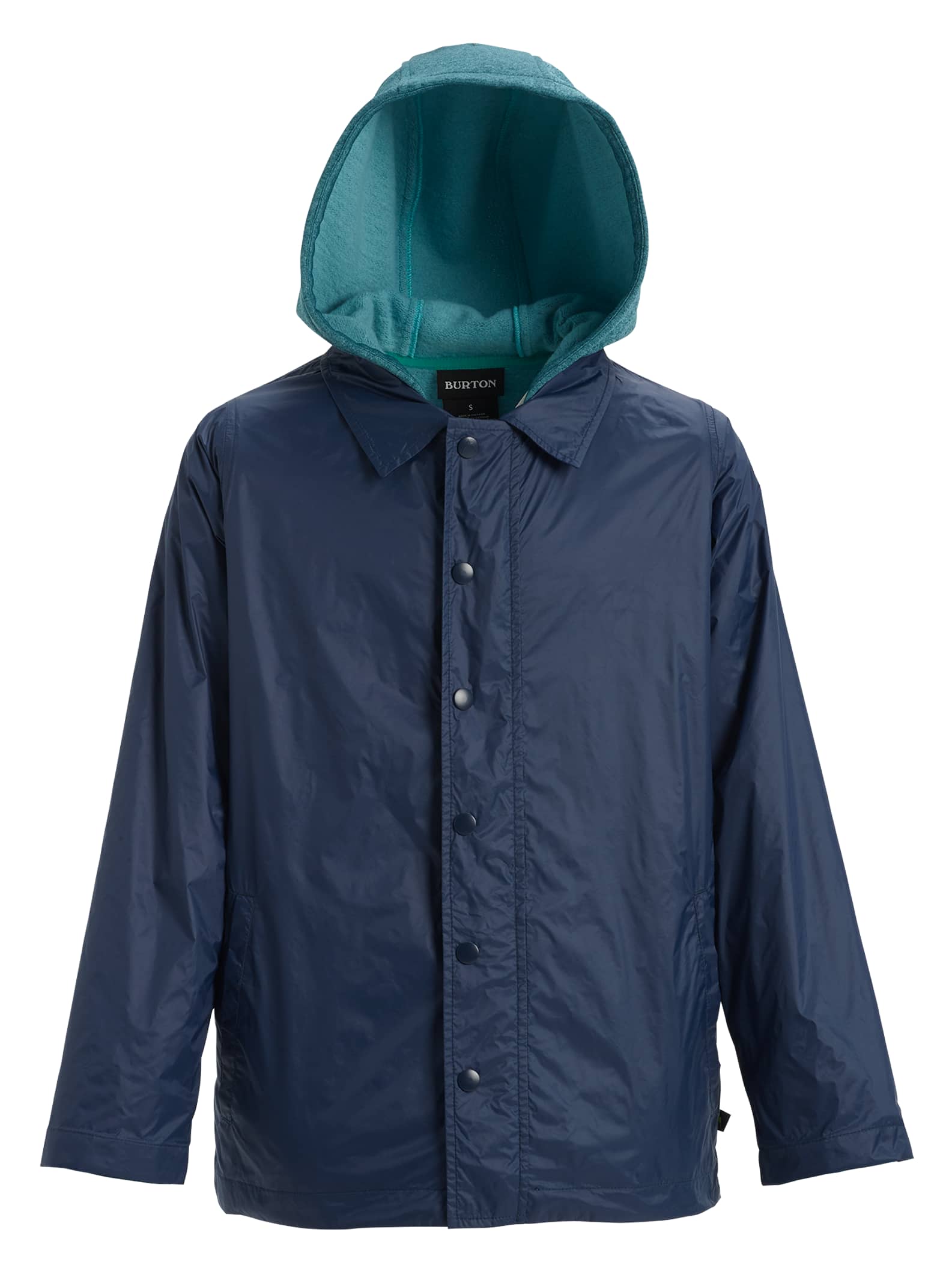 Burton - Veste d'entraîneur Ripton enfant, Dress Blue / Green-Blue Slate, L