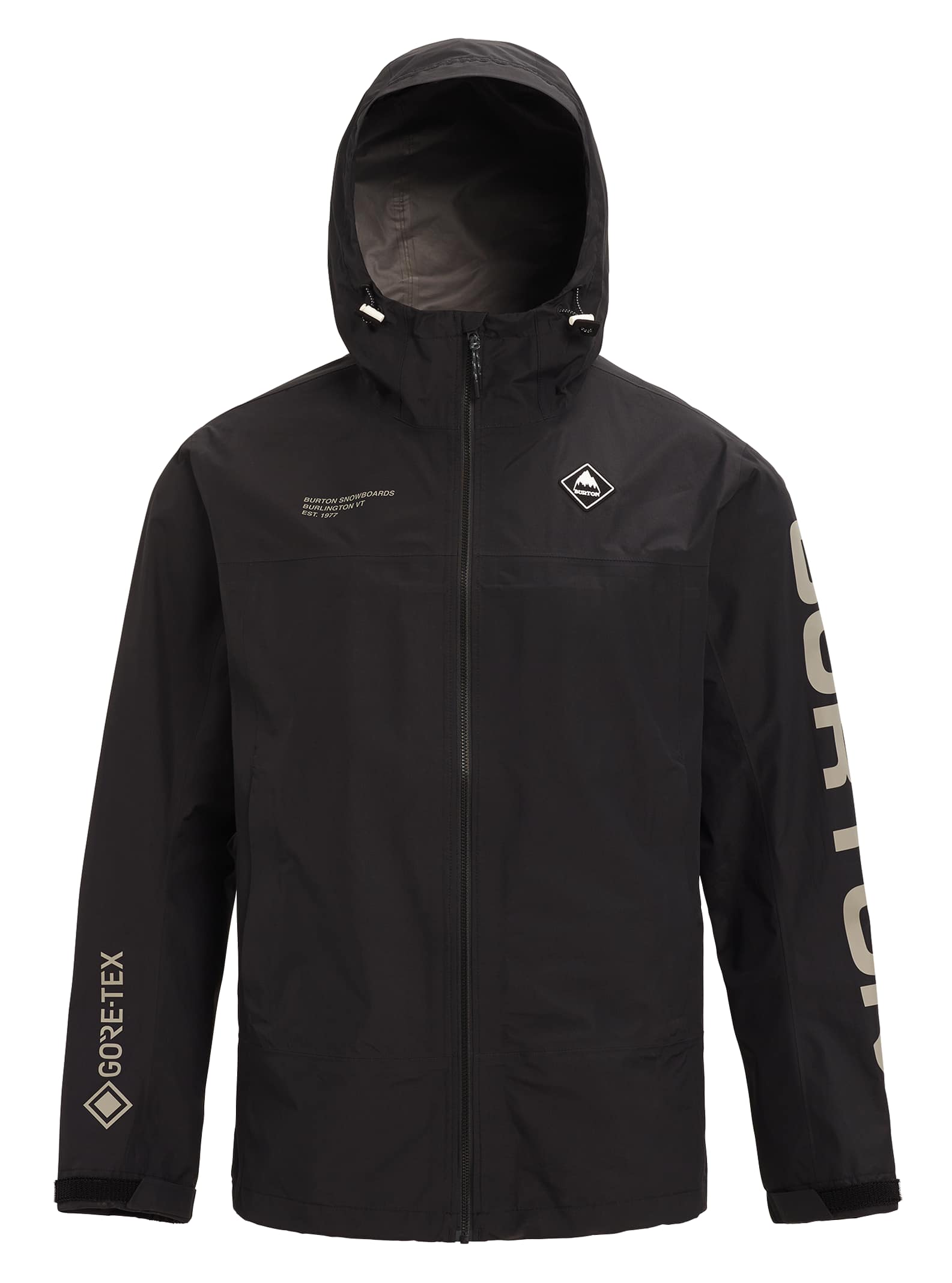 Burton - Veste slim en GORE-TEX Packrite homme, True Black, M