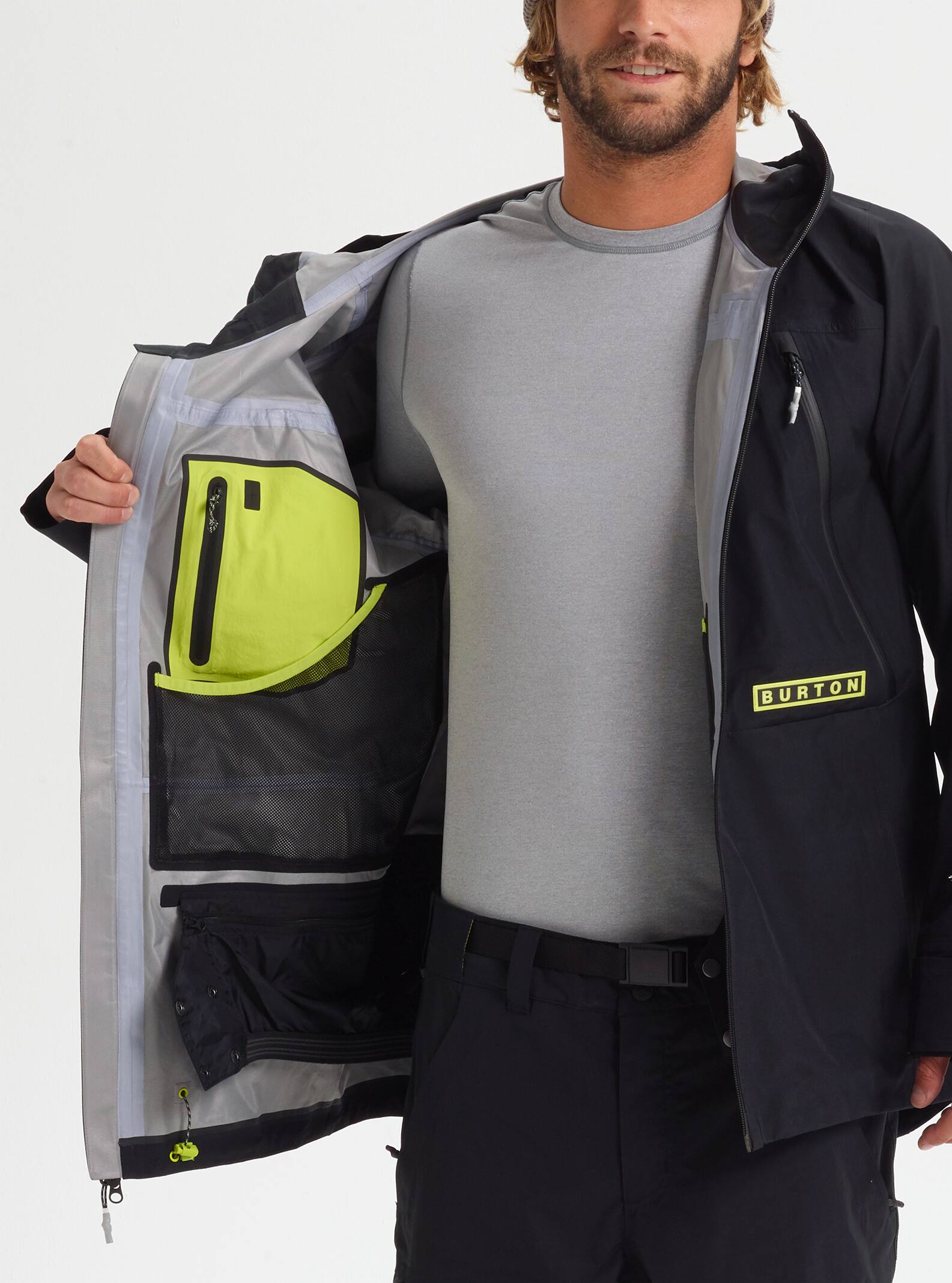 Snowboarding Clothing Jackets Burton Mens GoreTex 3L Frostner Jacket