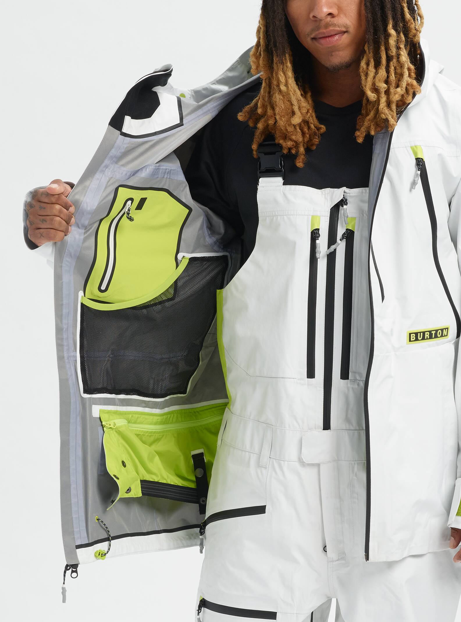 Snowboarding Clothing Jackets Burton Mens GoreTex 3L Frostner Jacket