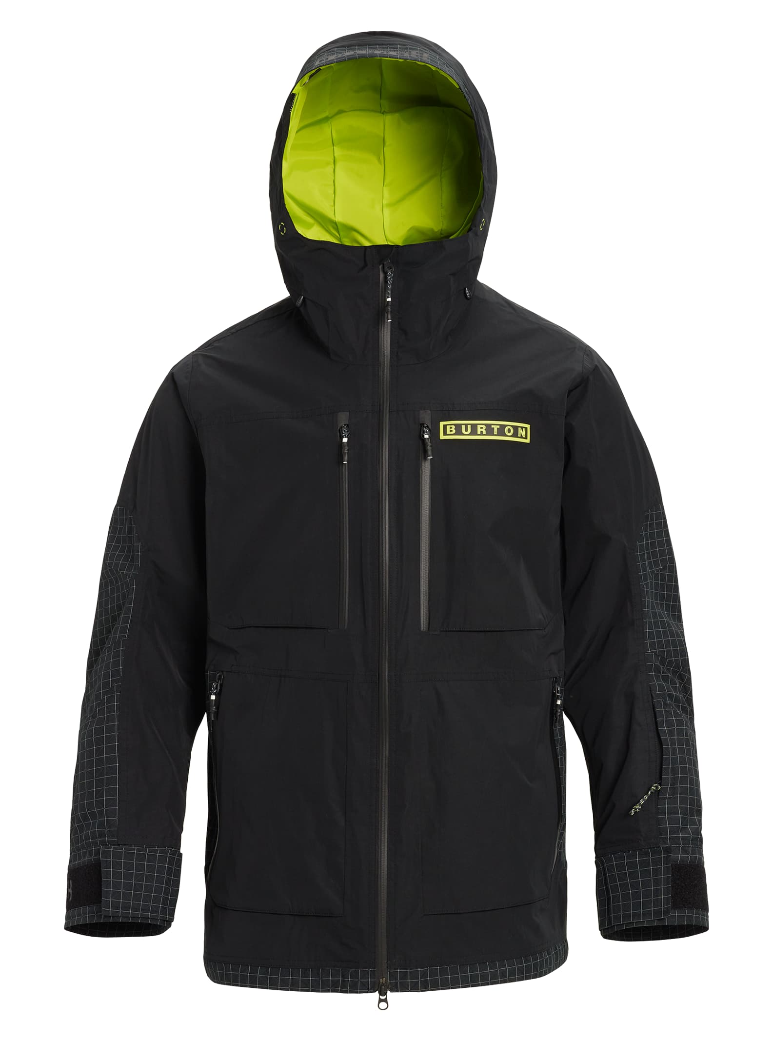 Burton - Veste Frostner homme, True Black / True Black Ripstop, L