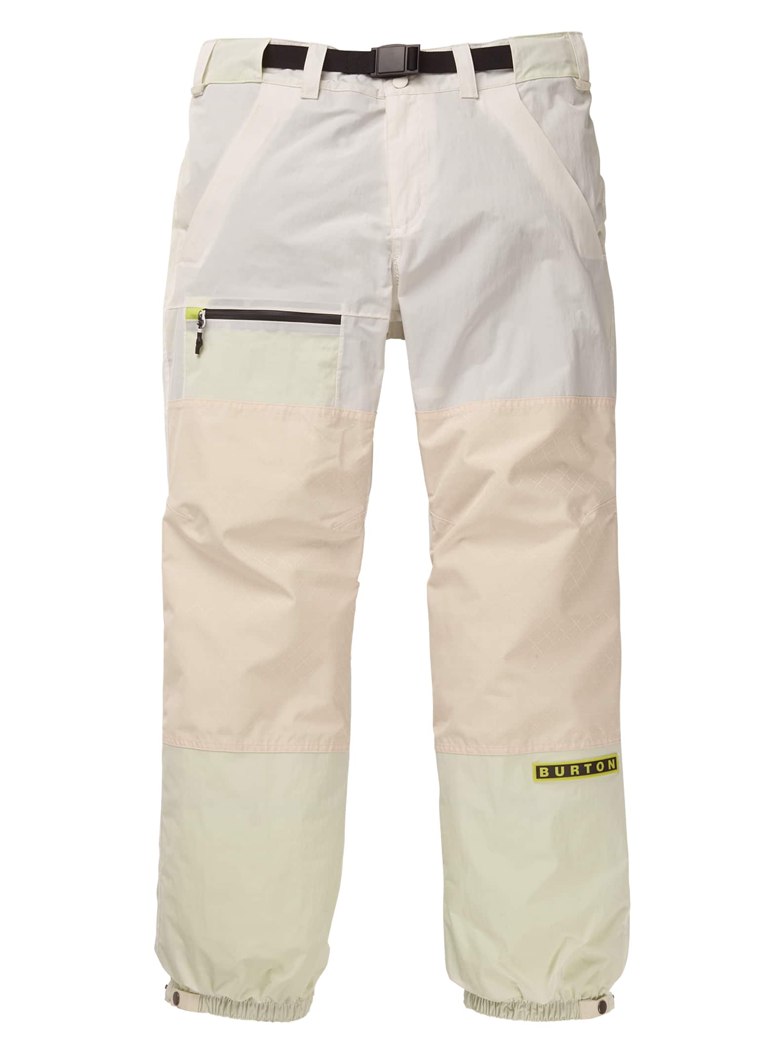 Burton - Pantalon Frostner Homme, Stout White / Almond Milk Ripstop, S