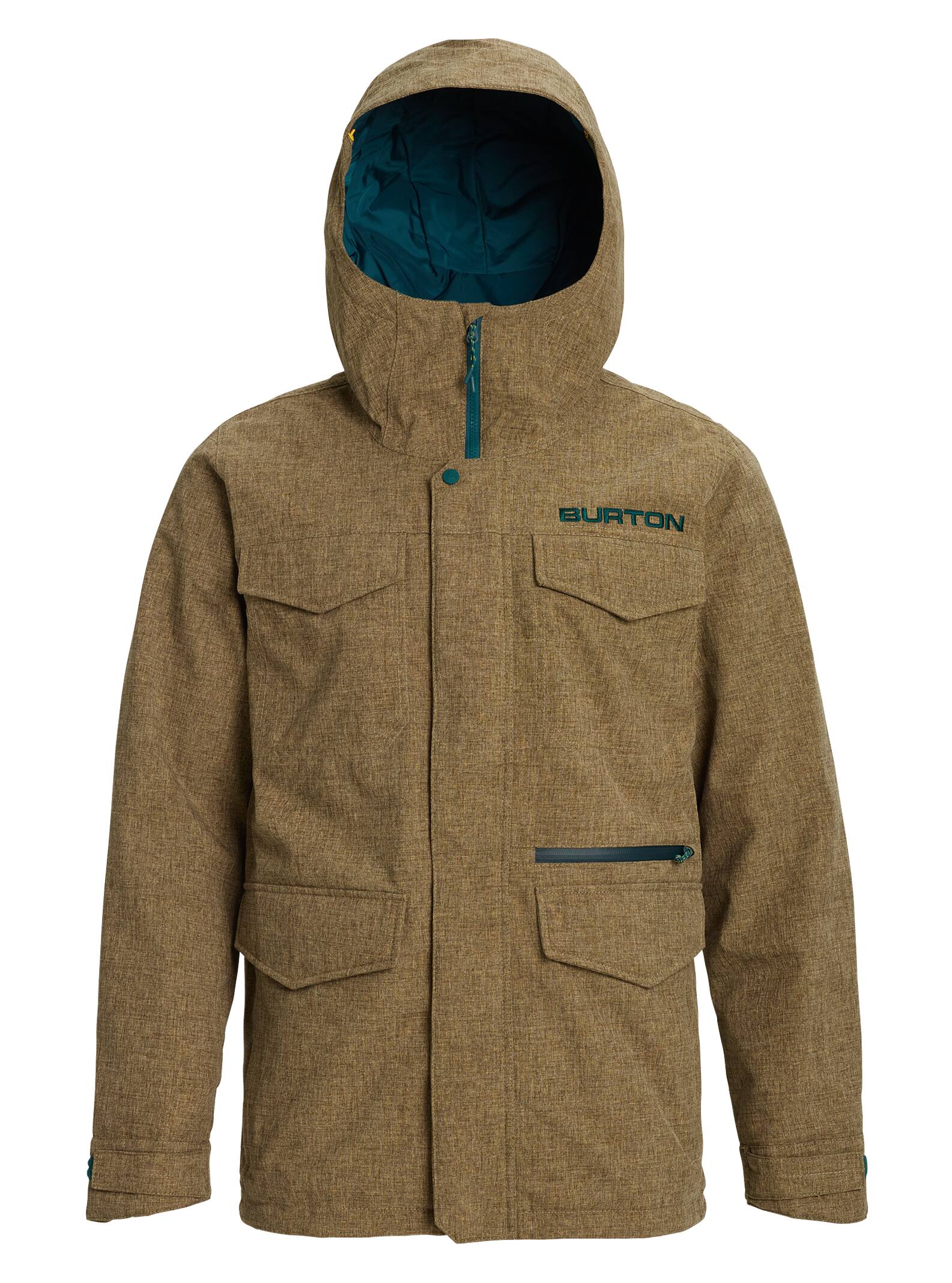 Burton  - Veste slim Covert homme, Kelp Heather, XS