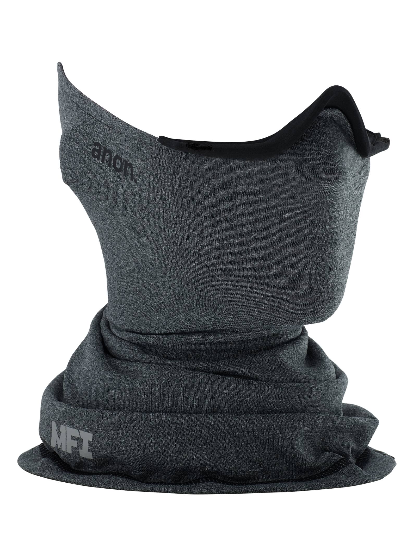 Anon - Cache-cou en laine MFI homme, Gray, 1SZ