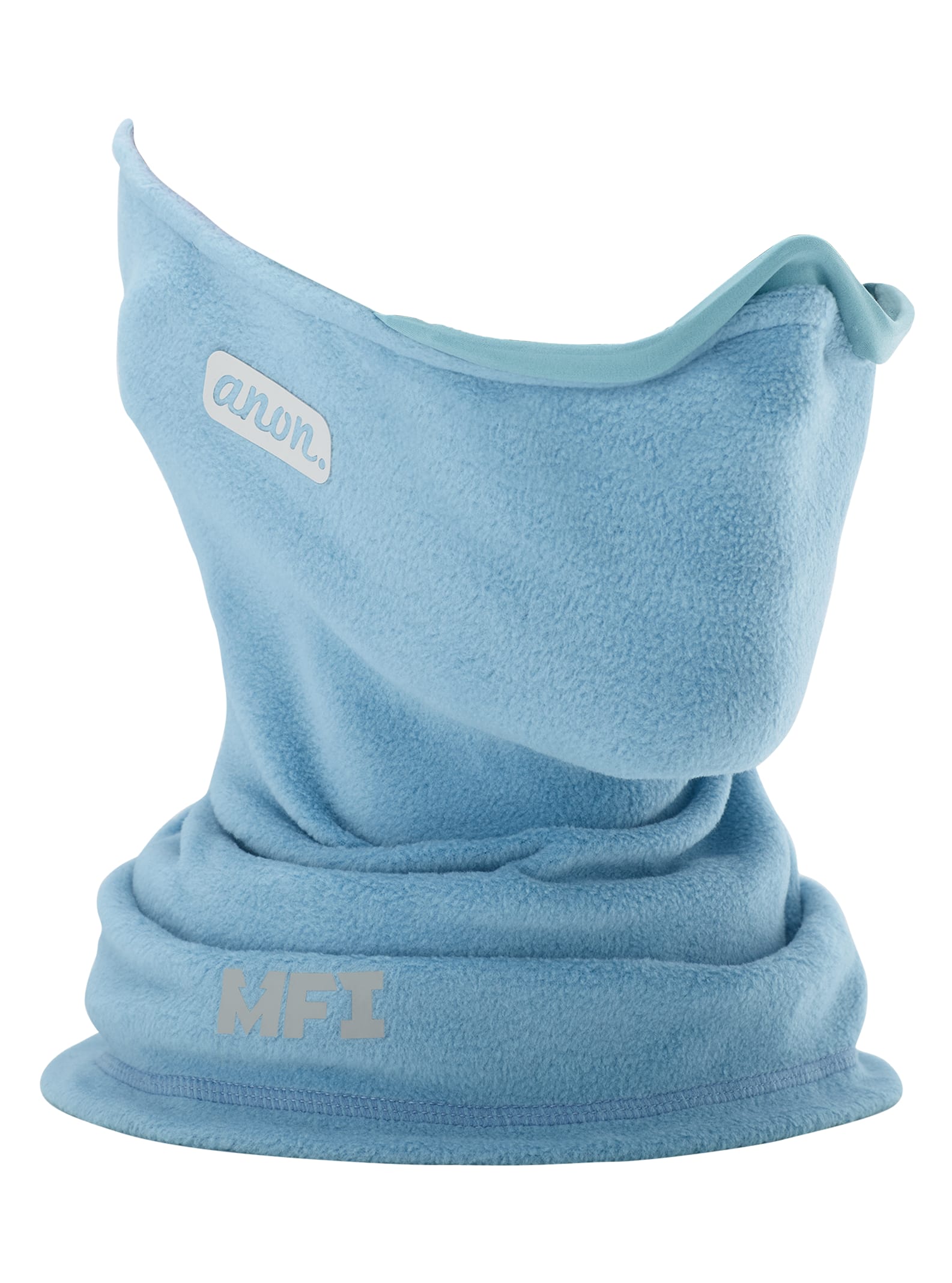 Anon - Cache-cou en microfourrure MFI femme, Gray, 1SZ