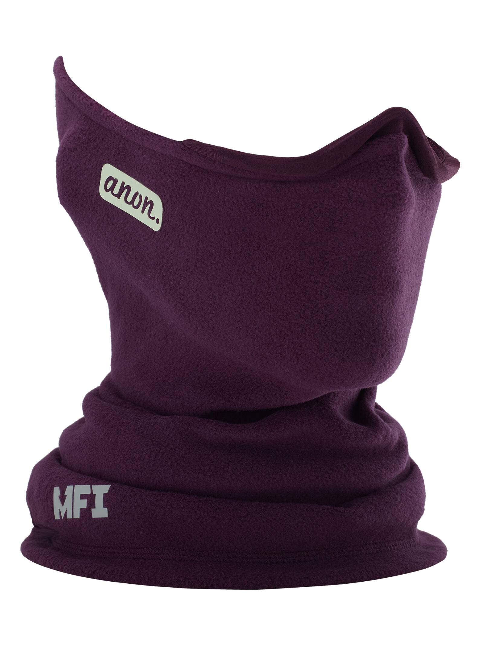 Anon - Cache-cou en microfourrure MFI femme, Purple, 1SZ