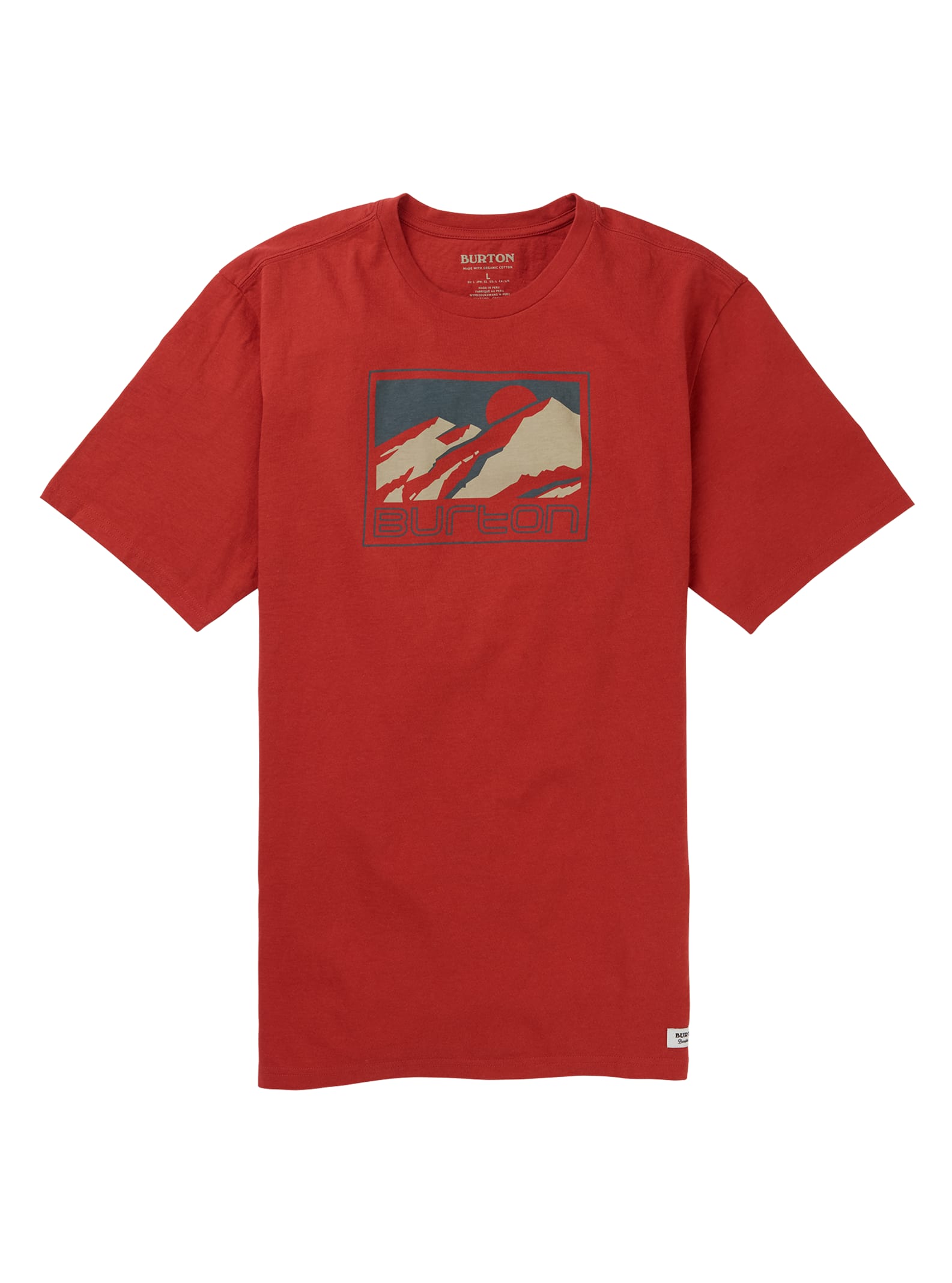 Burton - T-shirt à manches courtes Sled Runner homme, Tandori, L