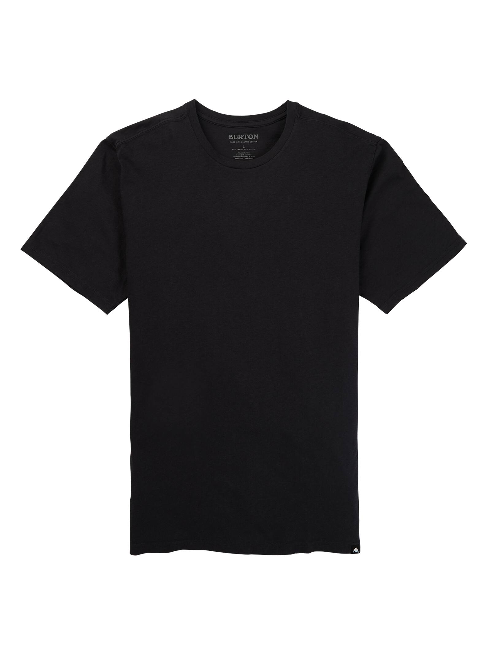 Burton - T-shirt à manches courtes Classic homme, True Black, L