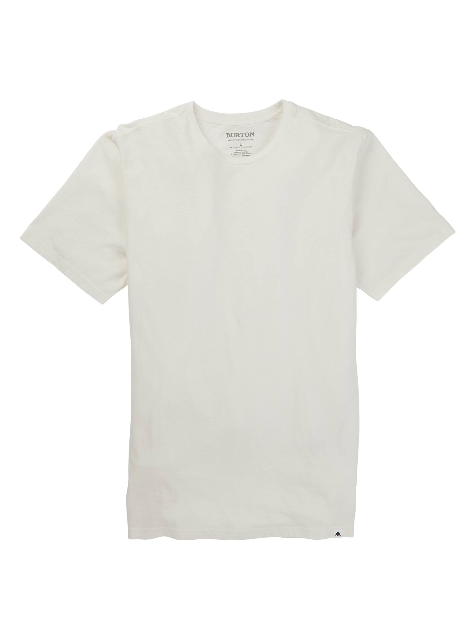 Burton - T-shirt à manches courtes Classic homme, Stout White, L