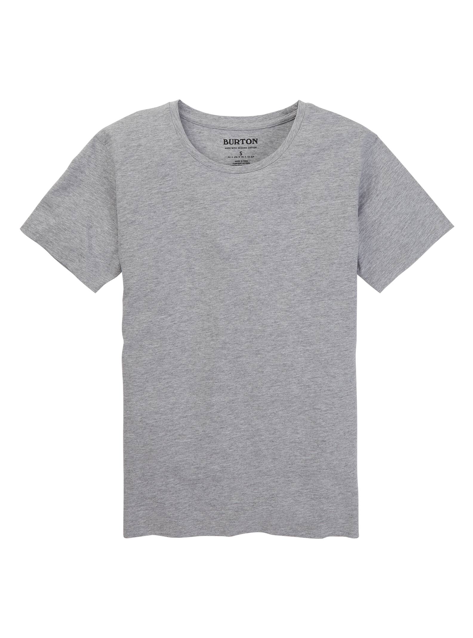 Burton - T-shirt à manches courtes Classic femme, Gray Heather, L