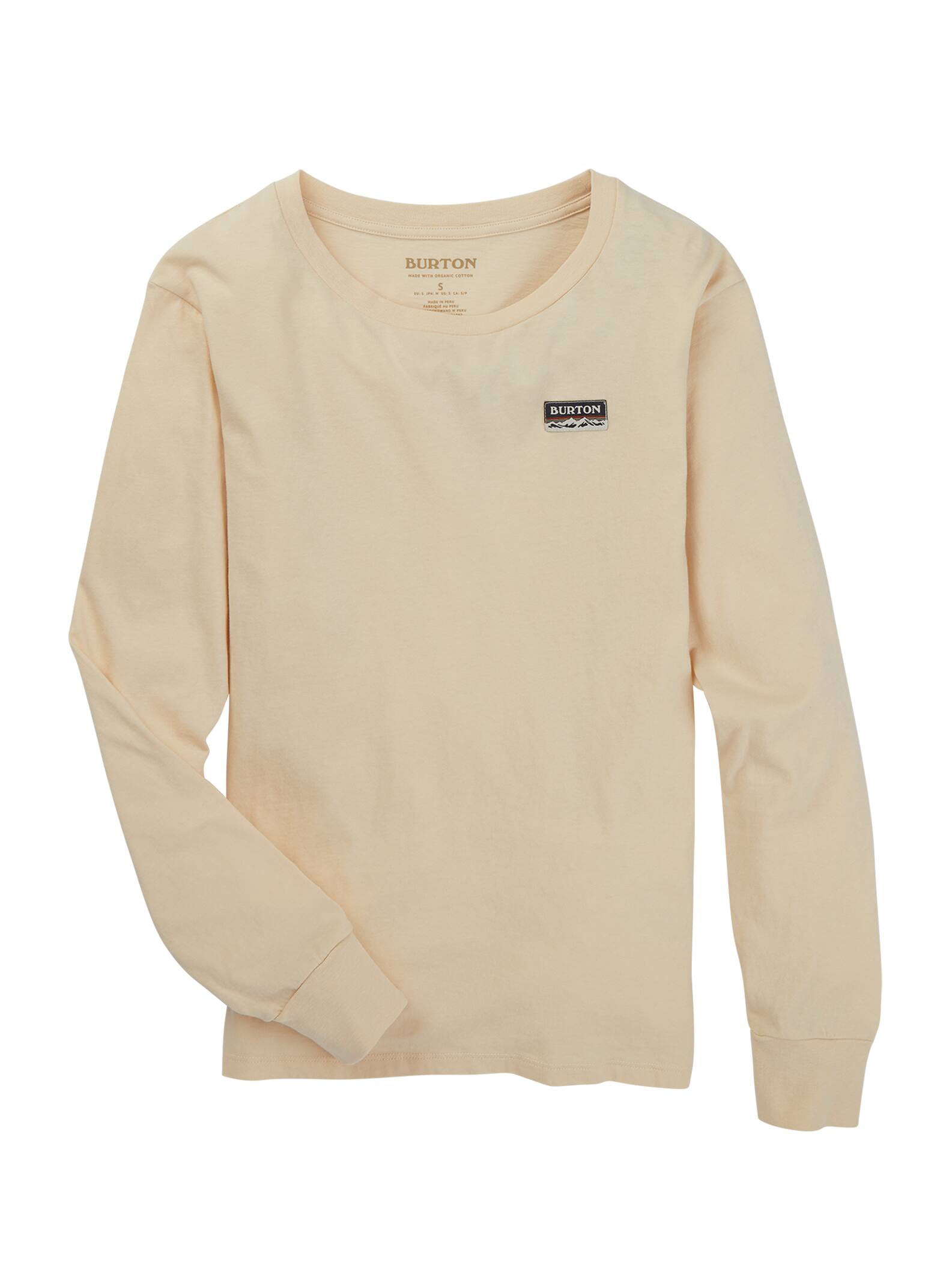 Burton - T-shirt à manches longues Classic femme, Cr?me Br?l?e, M