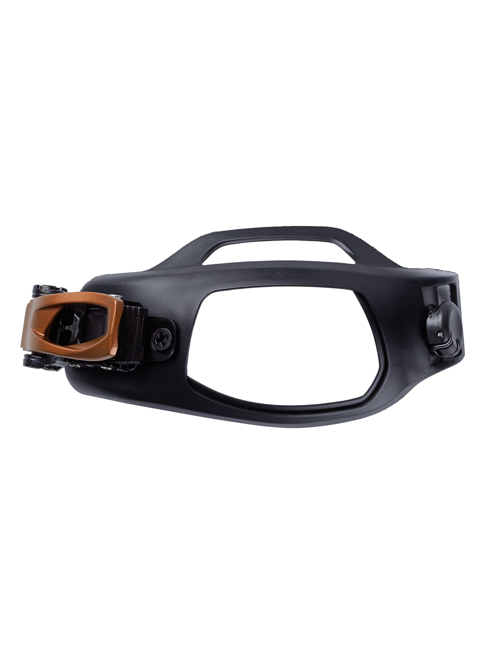 Burton Supergrip Toestrap Droit Femme, Black, L