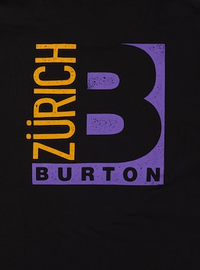 Burton Zürich Short Sleeve T-Shirt shown in True Black