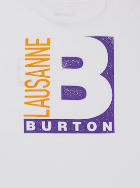 Burton Lausanne Long Sleeve T-Shirt shown in Stout White