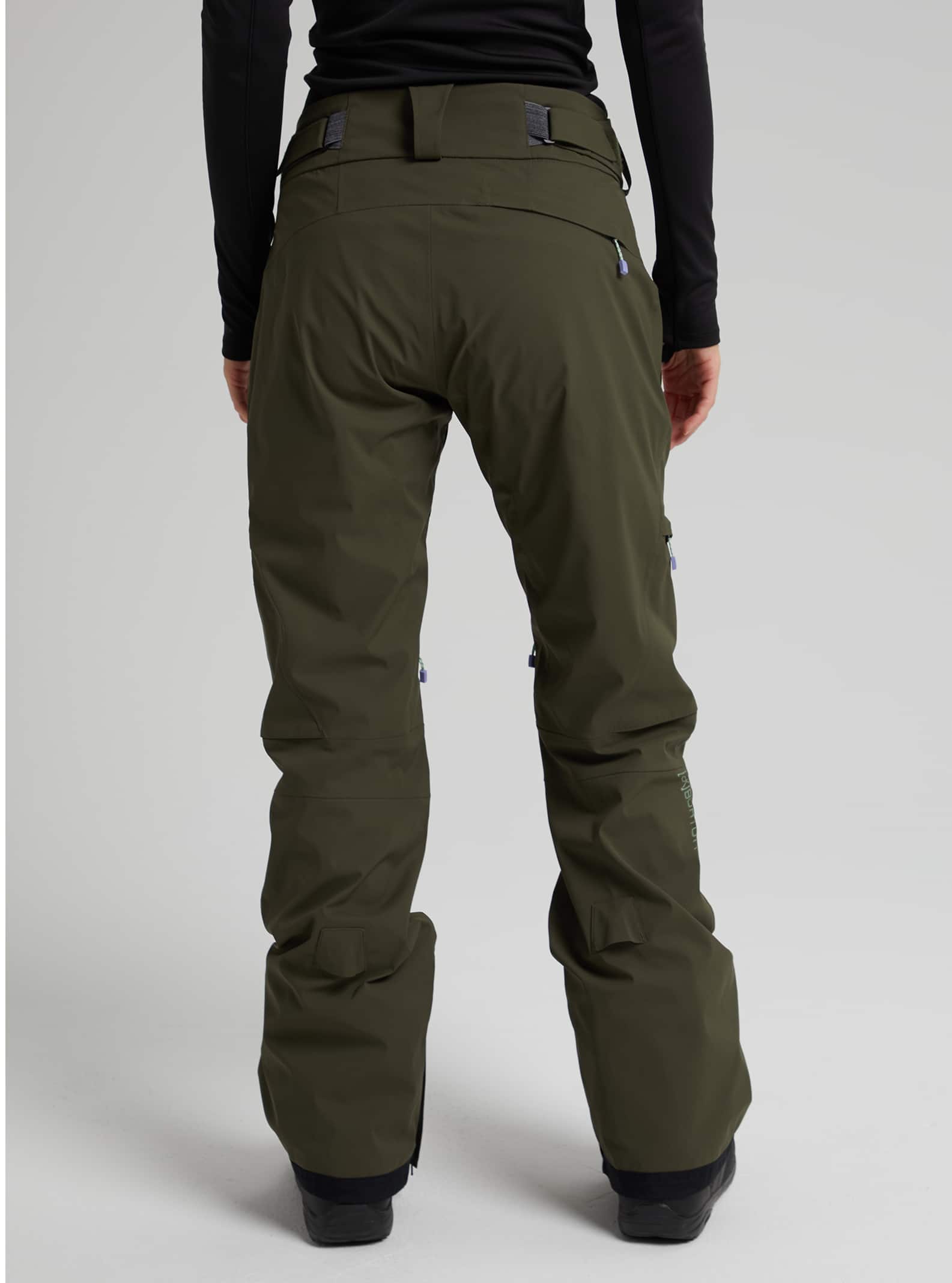 patterned snow pants womens