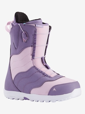Women's Burton Mint Snowboard Boot shown in Purple / Lavender