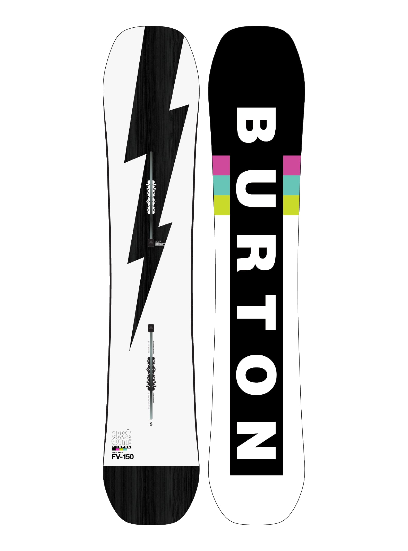 botsing naaimachine Matron Burton / Men's Custom Flying V Snowboard