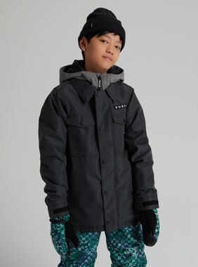 Kids' Burton Uproar Jacket shown in Black Denim