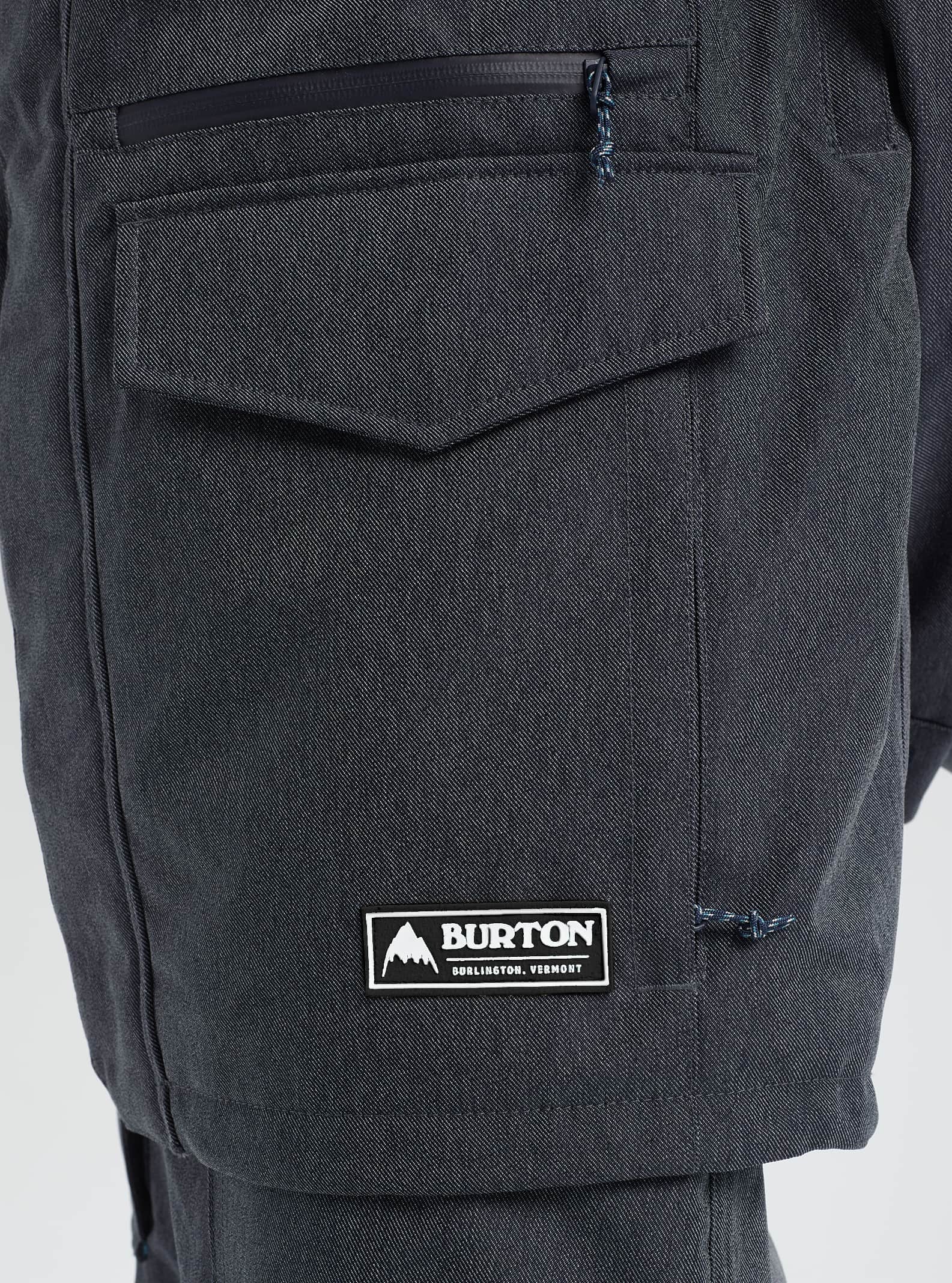 burton covert jacket denim