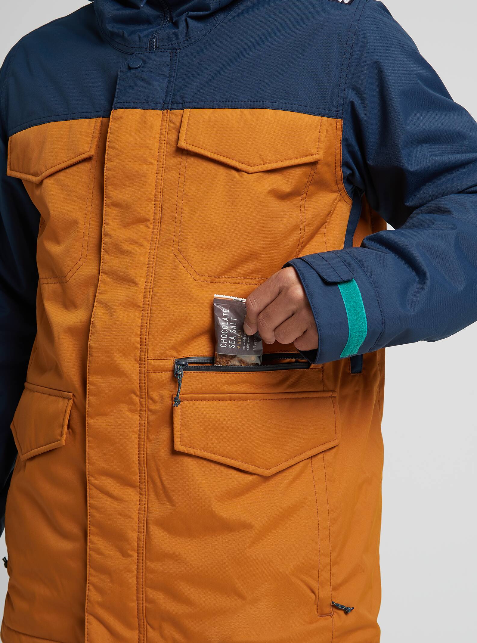 burton covert denim jacket