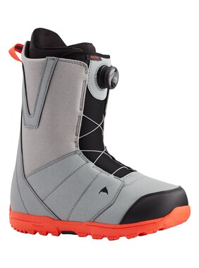 Men's Burton Moto BOA&reg; Snowboard Boot shown in Gray / Red