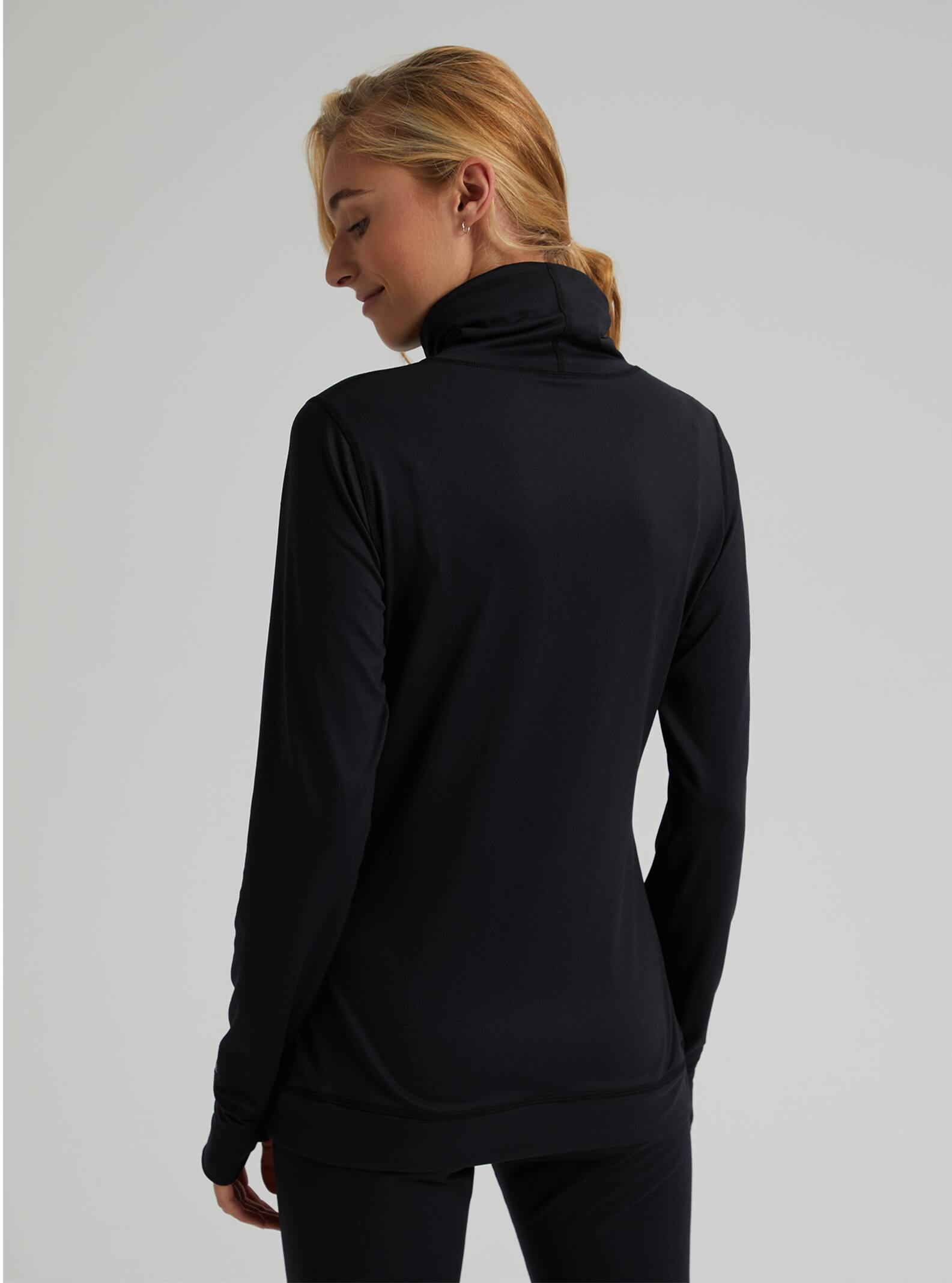 women's burton midweight base layer long neck shirt