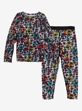 Toddlers' Burton Lightweight Base Layer Set shown in Multicolor Butterfly