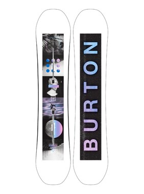 Women's Burton Talent Scout Camber Snowboard shown in 138