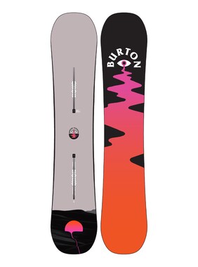 Women's Burton Yeasayer Flat Top Snowboard shown in 152