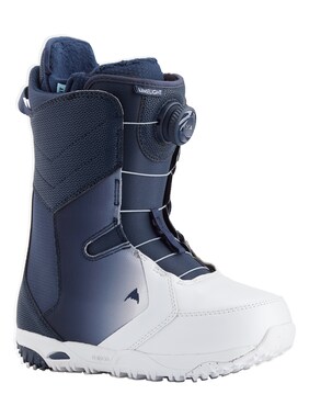 Women's Burton Limelight BOA&reg; Snowboard Boot shown in Blue / White Fade