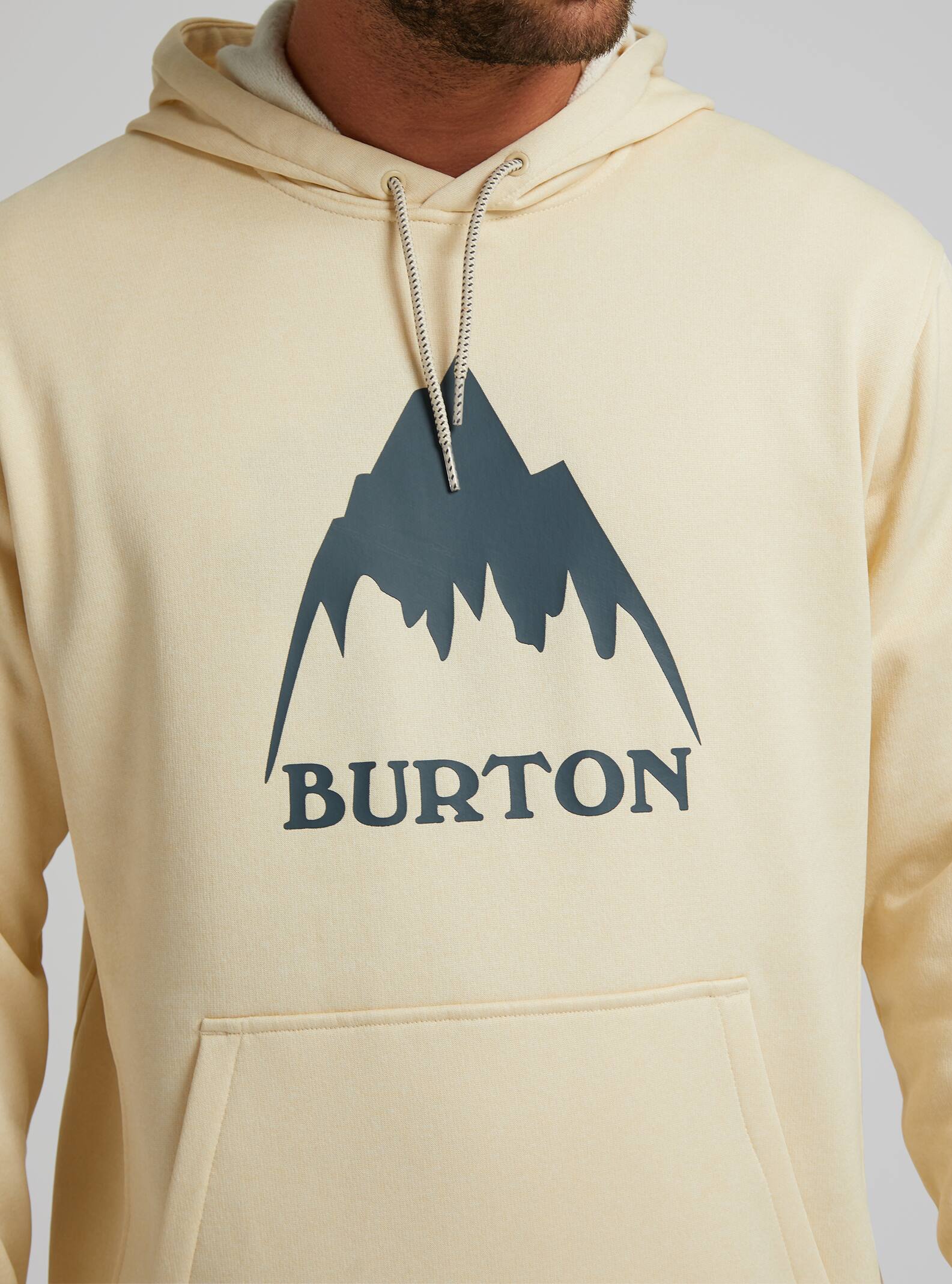 burton men's oak pullover moletom com capuz